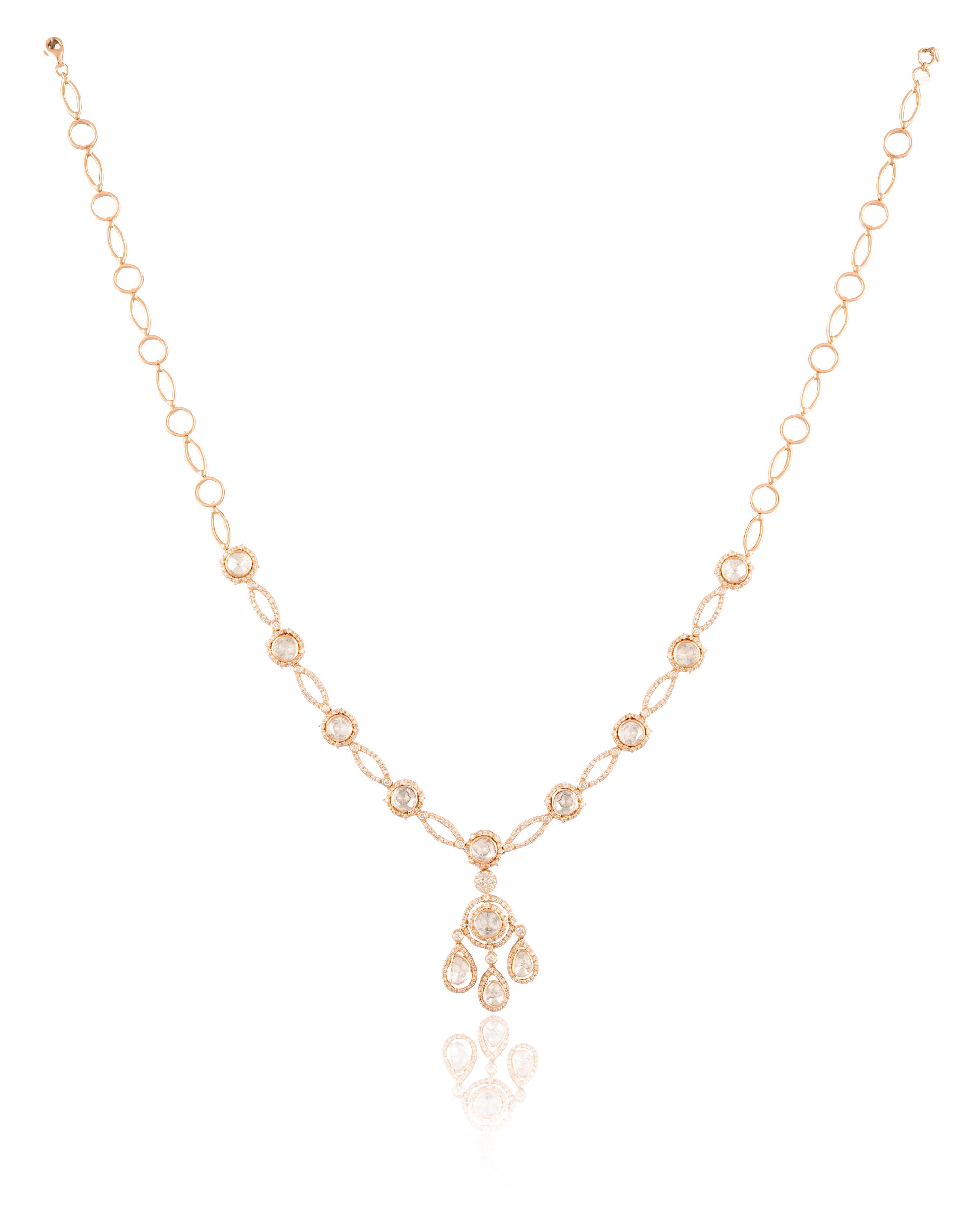 Emma Polki And Diamond Necklace