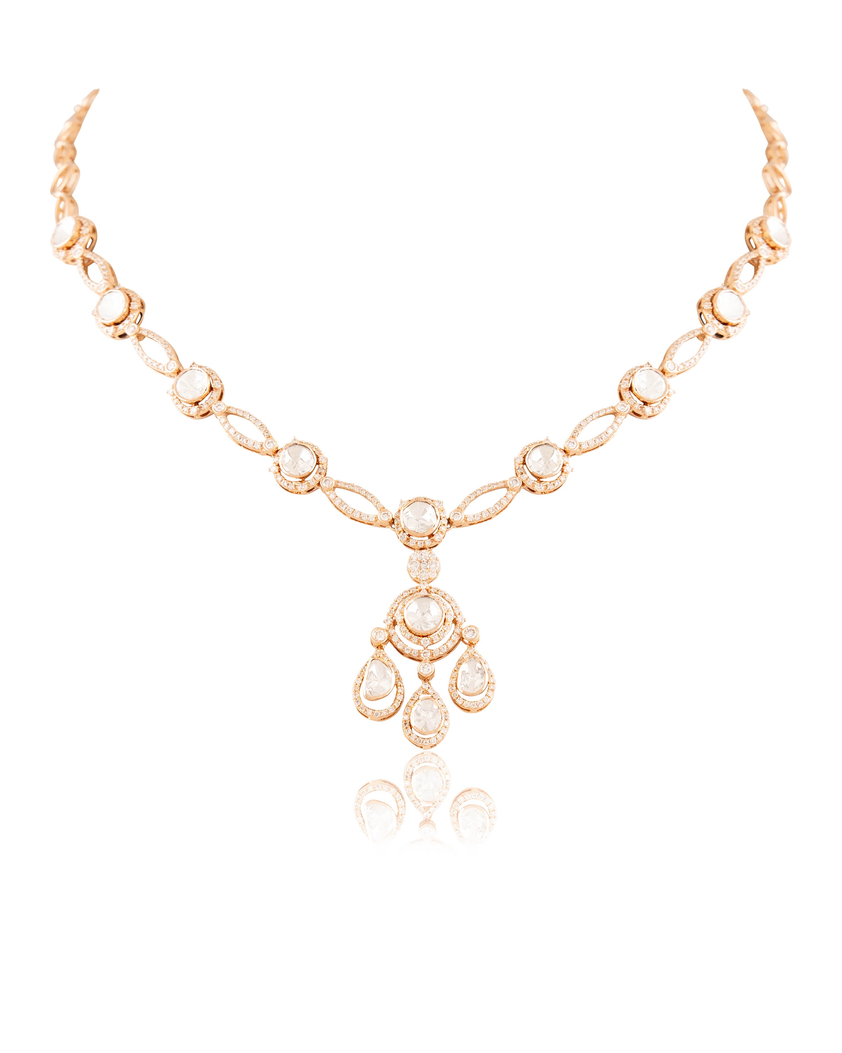 Emma Polki And Diamond Necklace