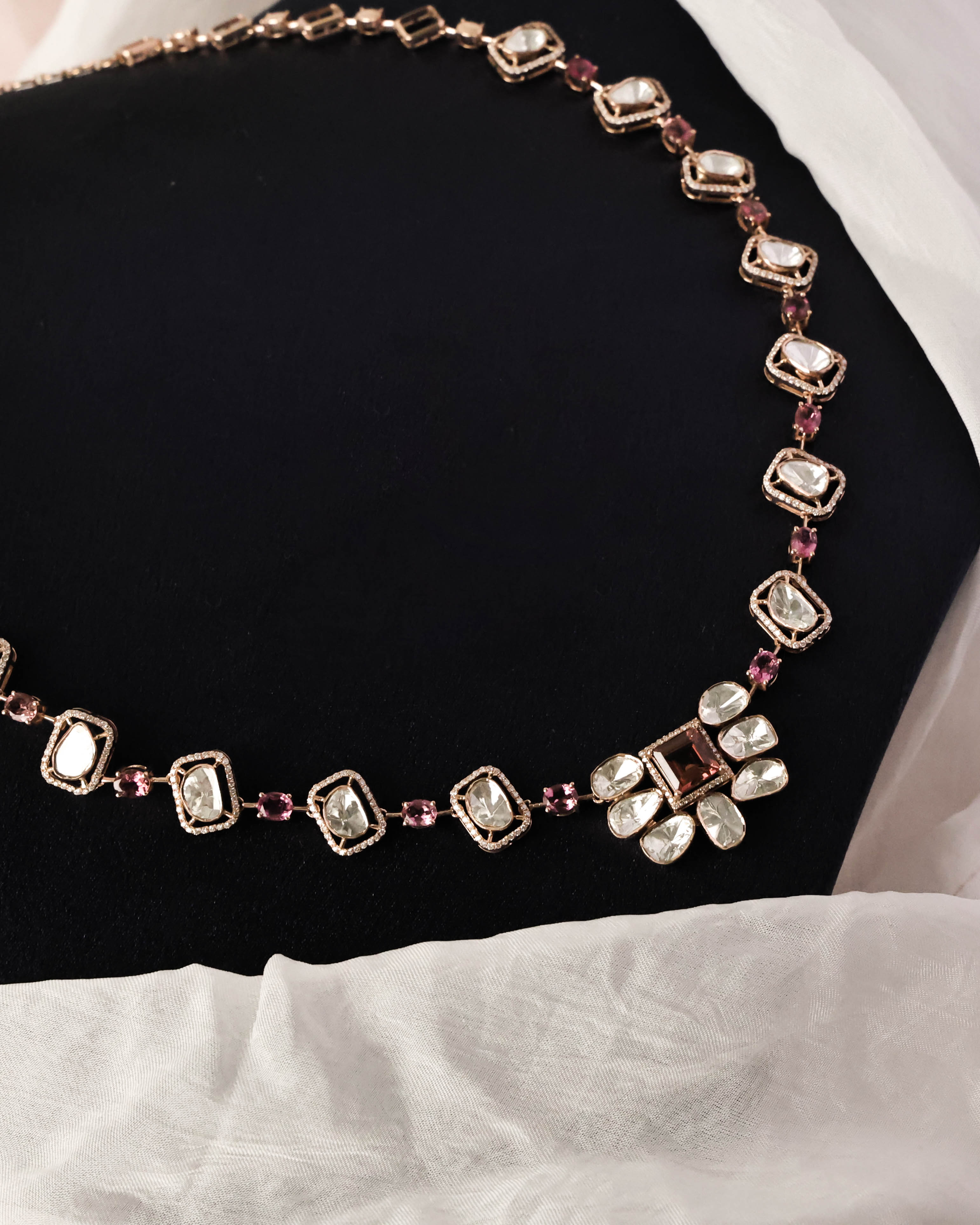 Maeve Polki And Diamond Necklace