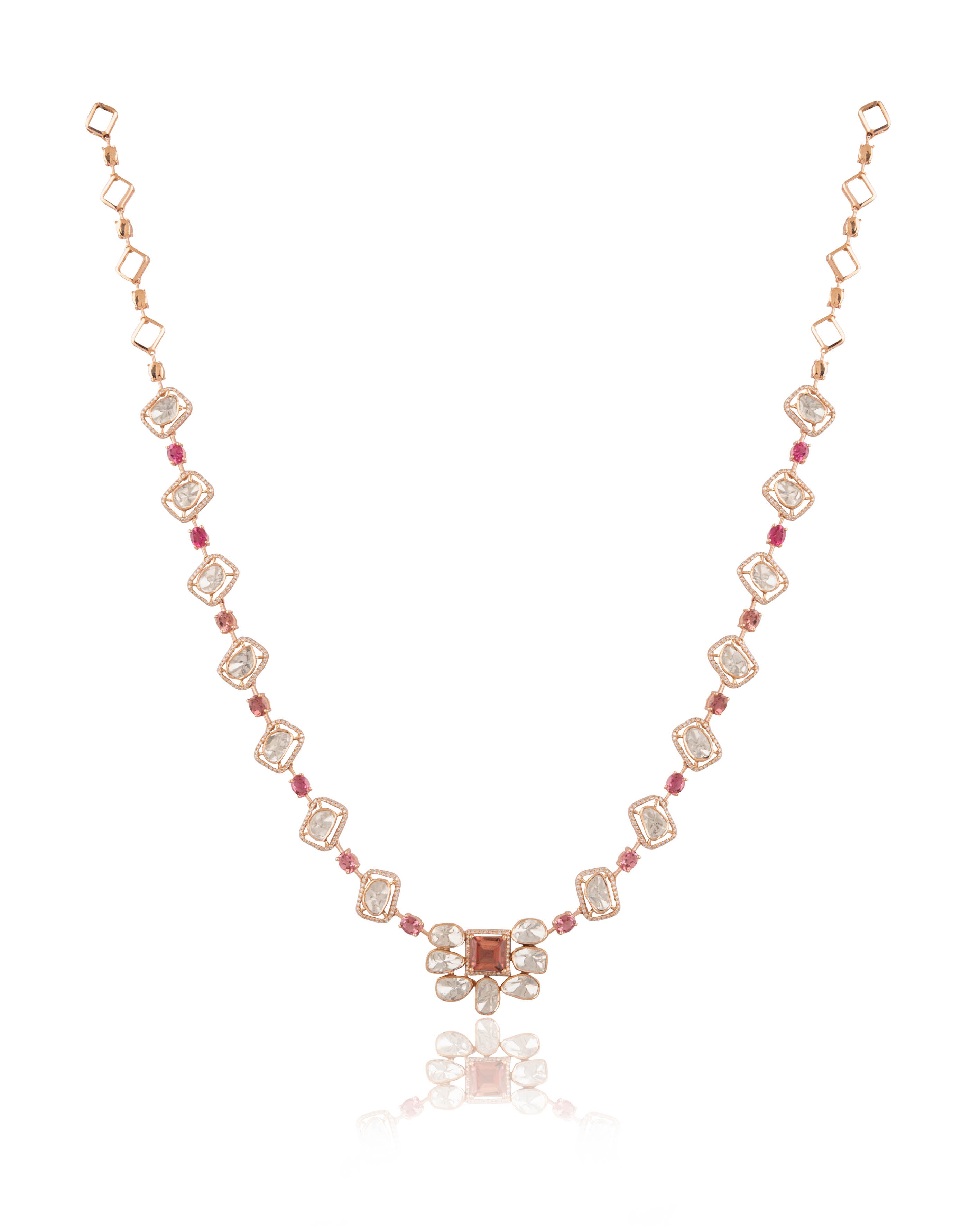 Maeve Polki And Diamond Necklace