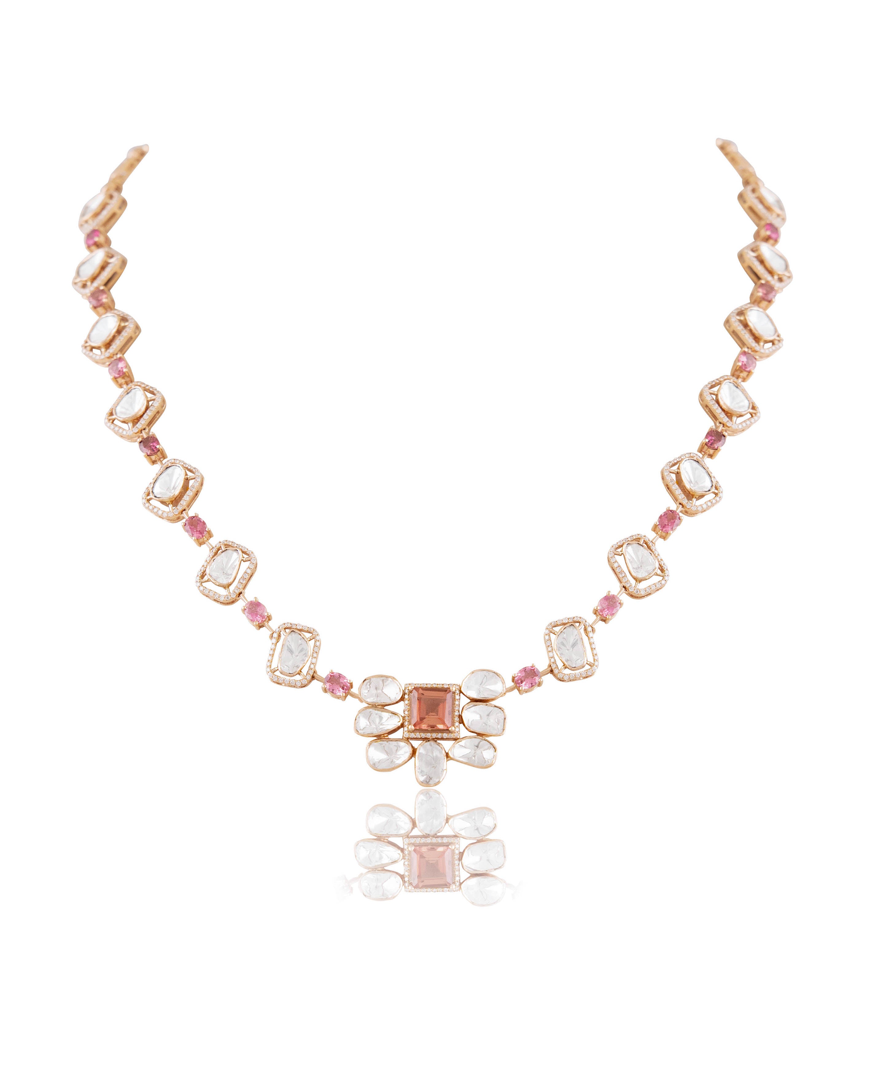 Maeve Polki And Diamond Necklace