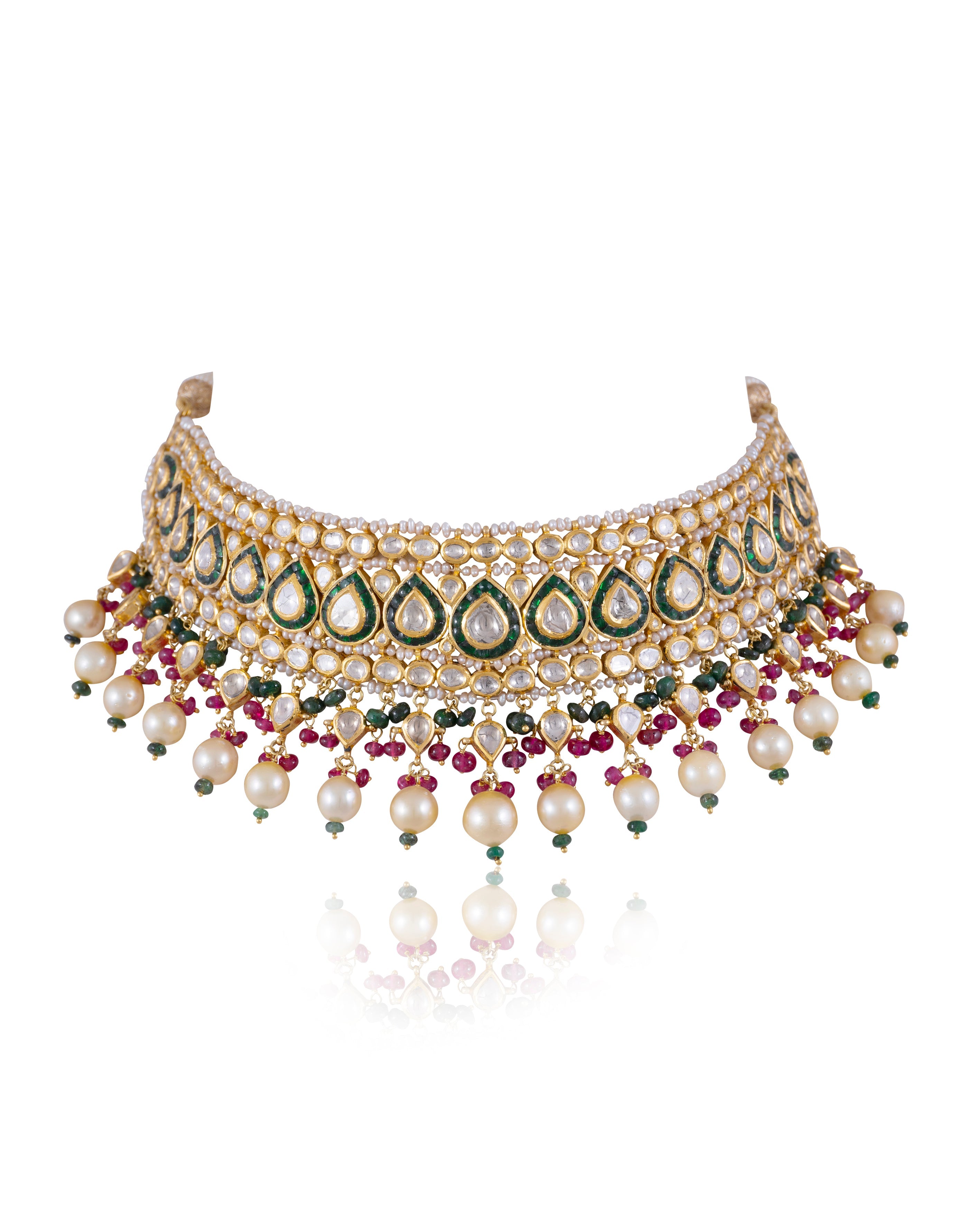 Bhumi Jadau Polki Choker