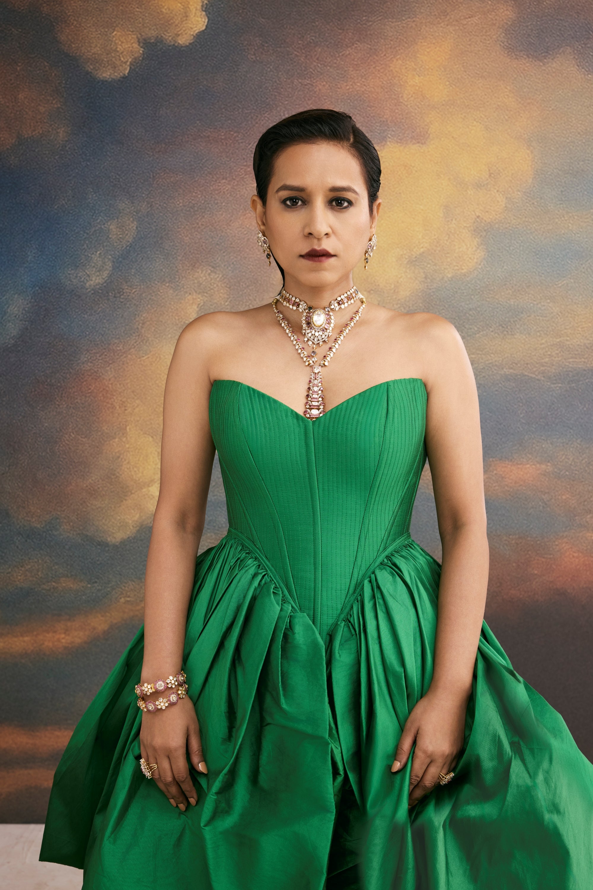 Avalon Polki And Diamond Necklace