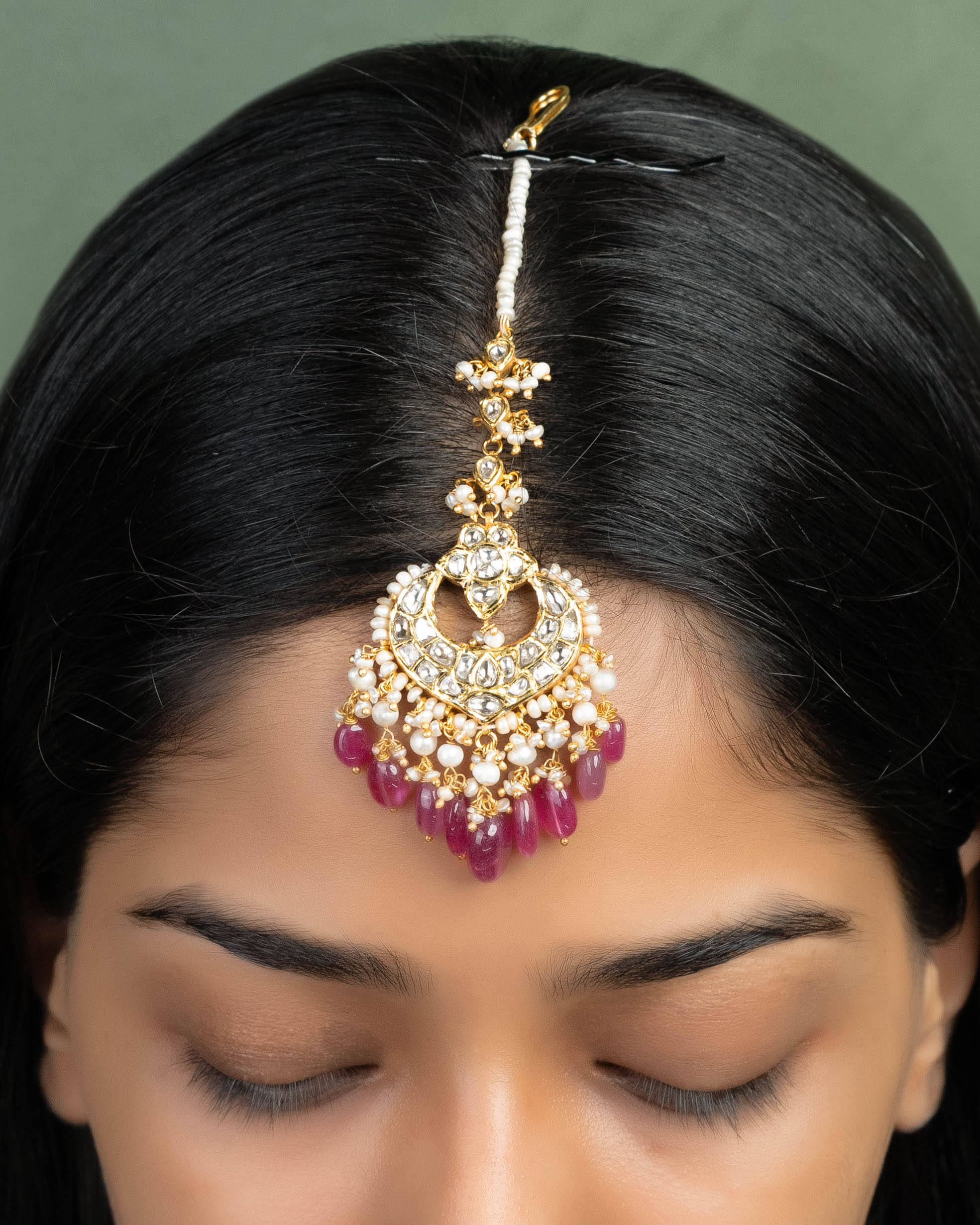 Rupani Polki Maangtika