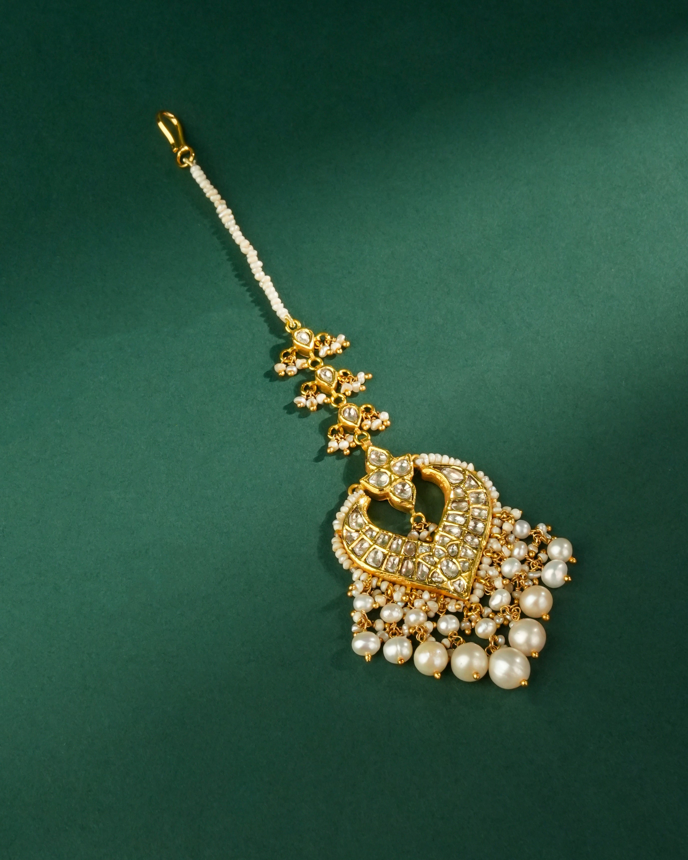 Sujala Polki And Diamond Maangtika