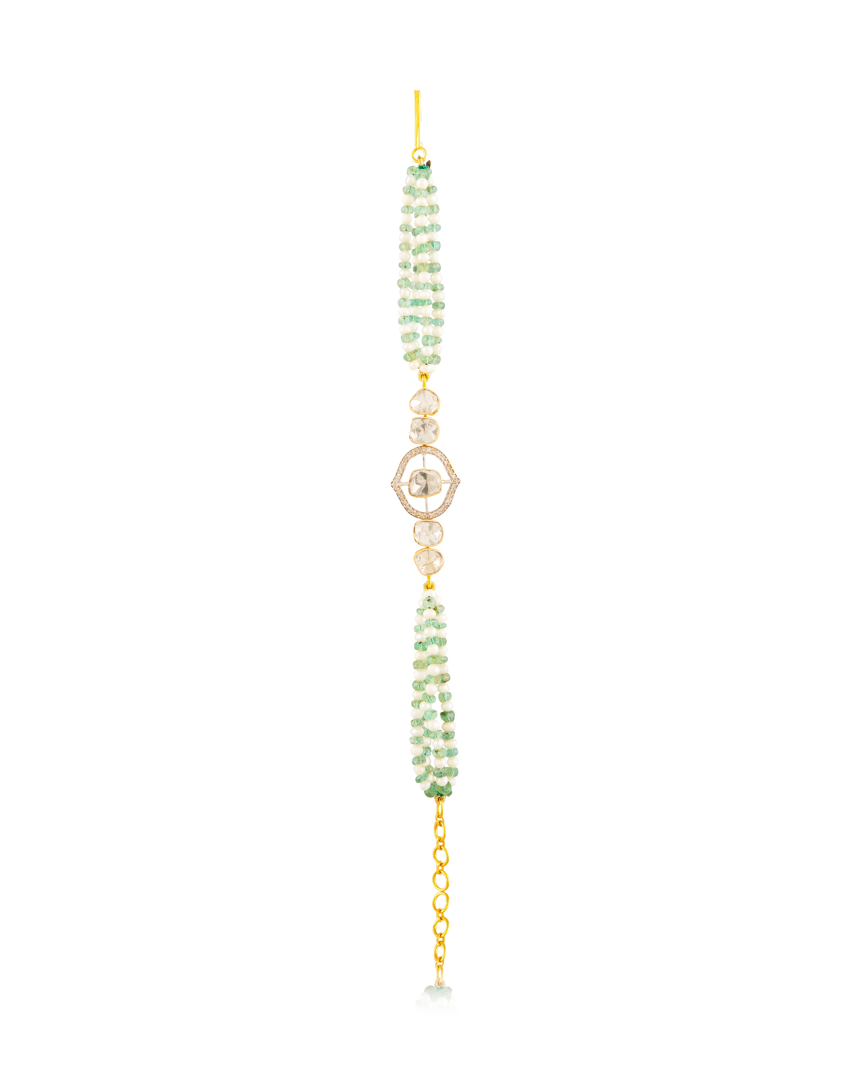 Purvi Polki And Diamond Loose Bracelet
