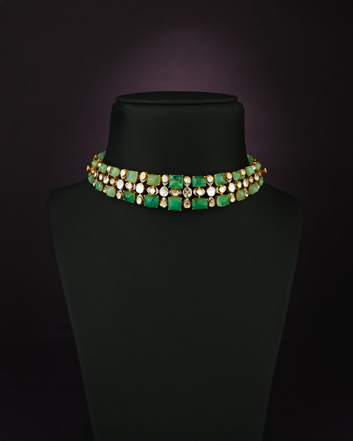 Vidya Polki And Diamond Loose Bracelet