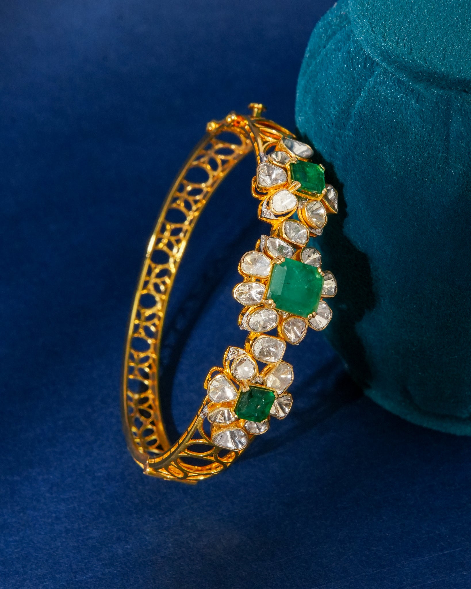 Michaela Polki And Diamond Bangle