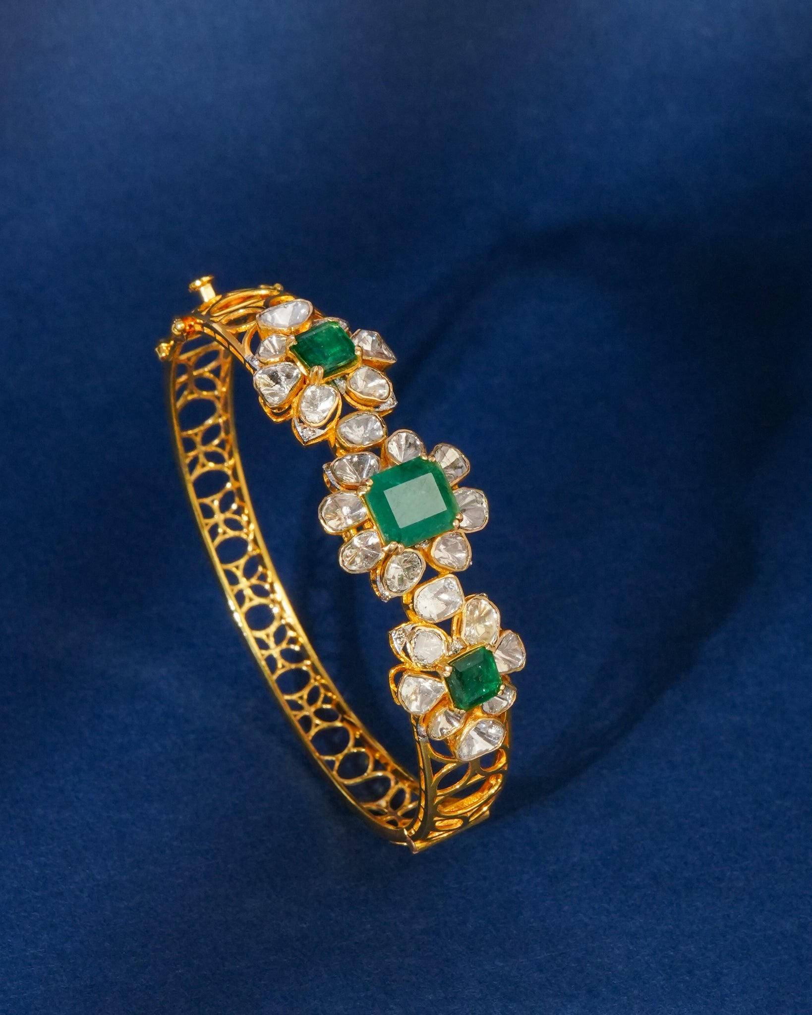 Michaela Polki And Diamond Bangle