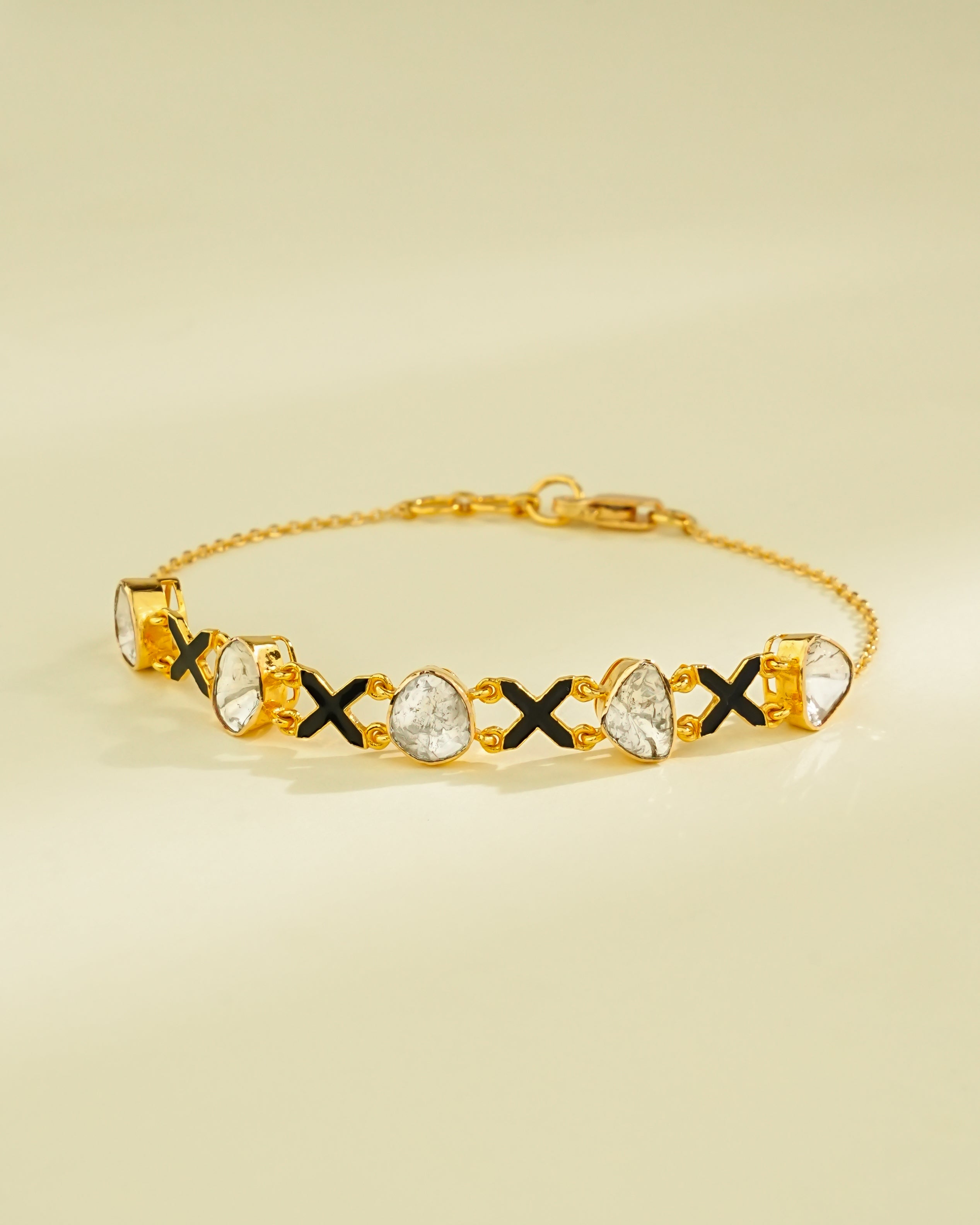 Rutvika Polki Loose Bracelet