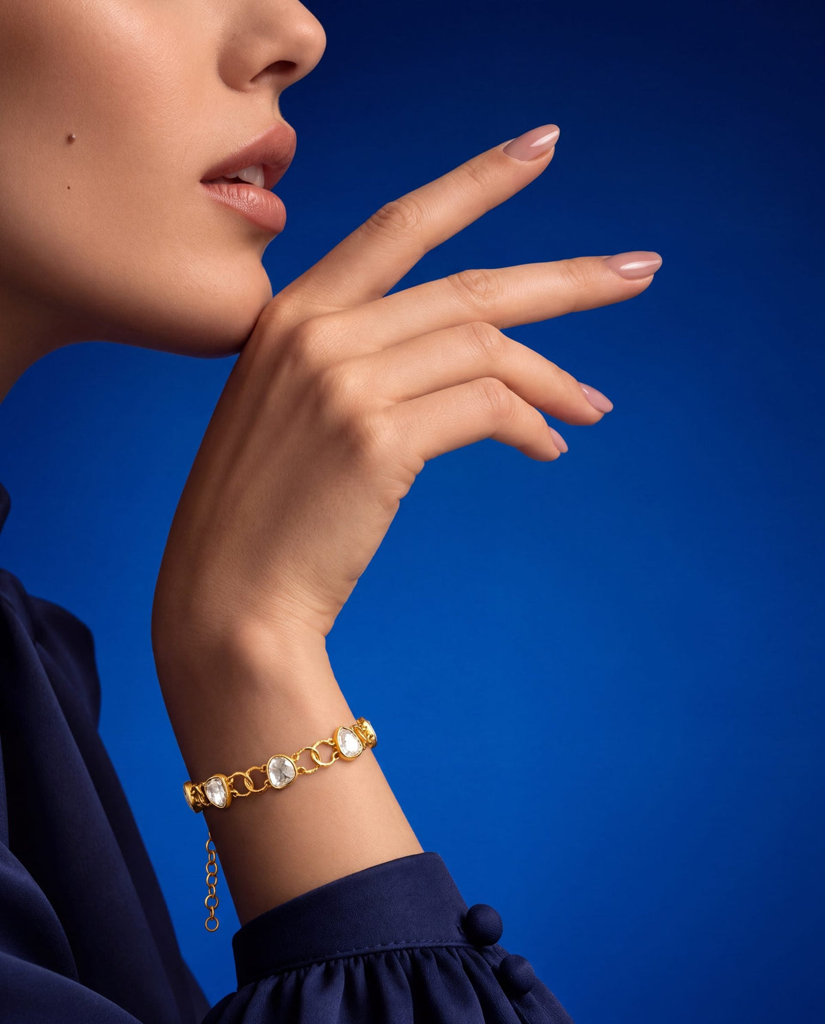 Charu Polki Loose Bracelet