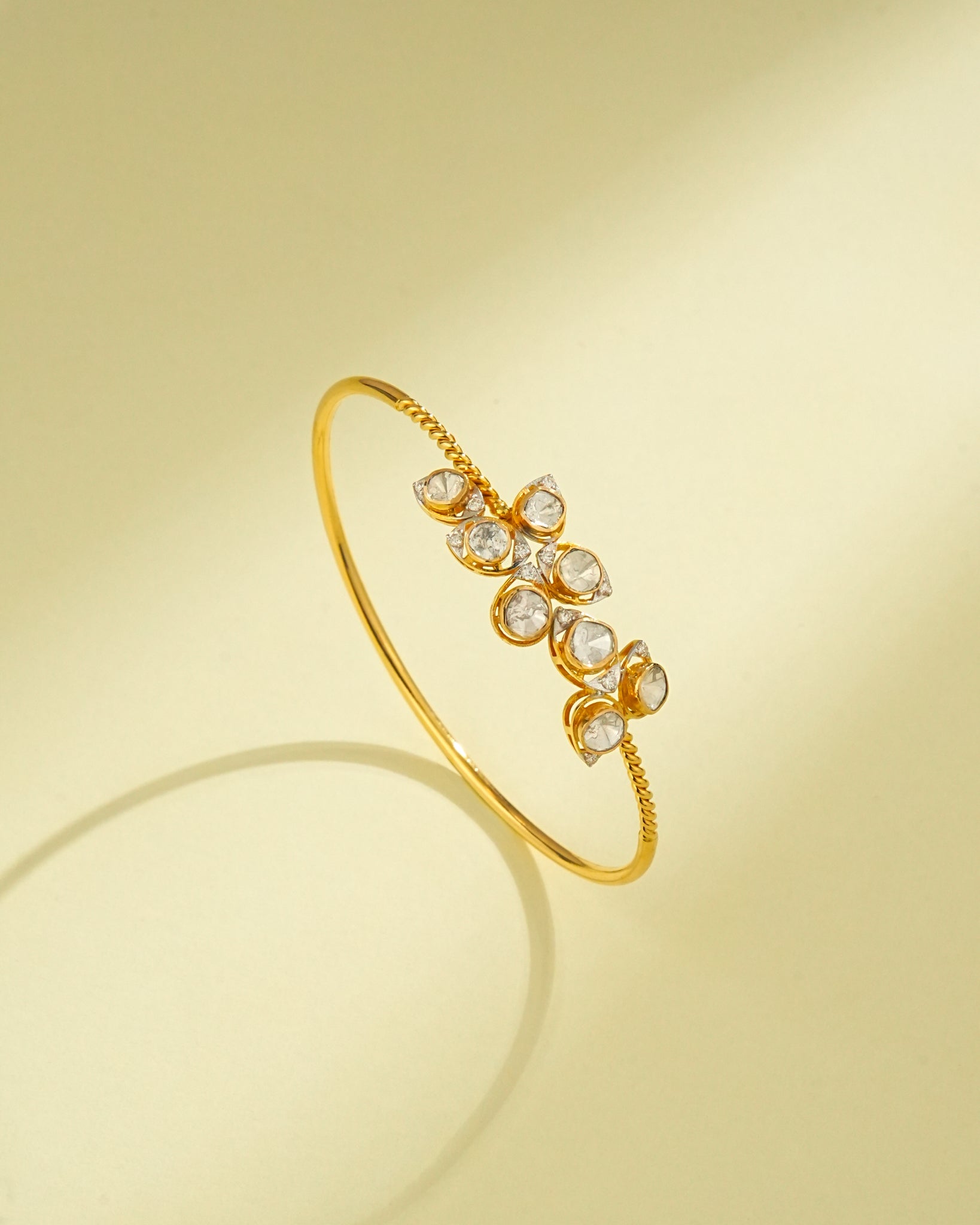 Riya Polki And Diamond Bangle