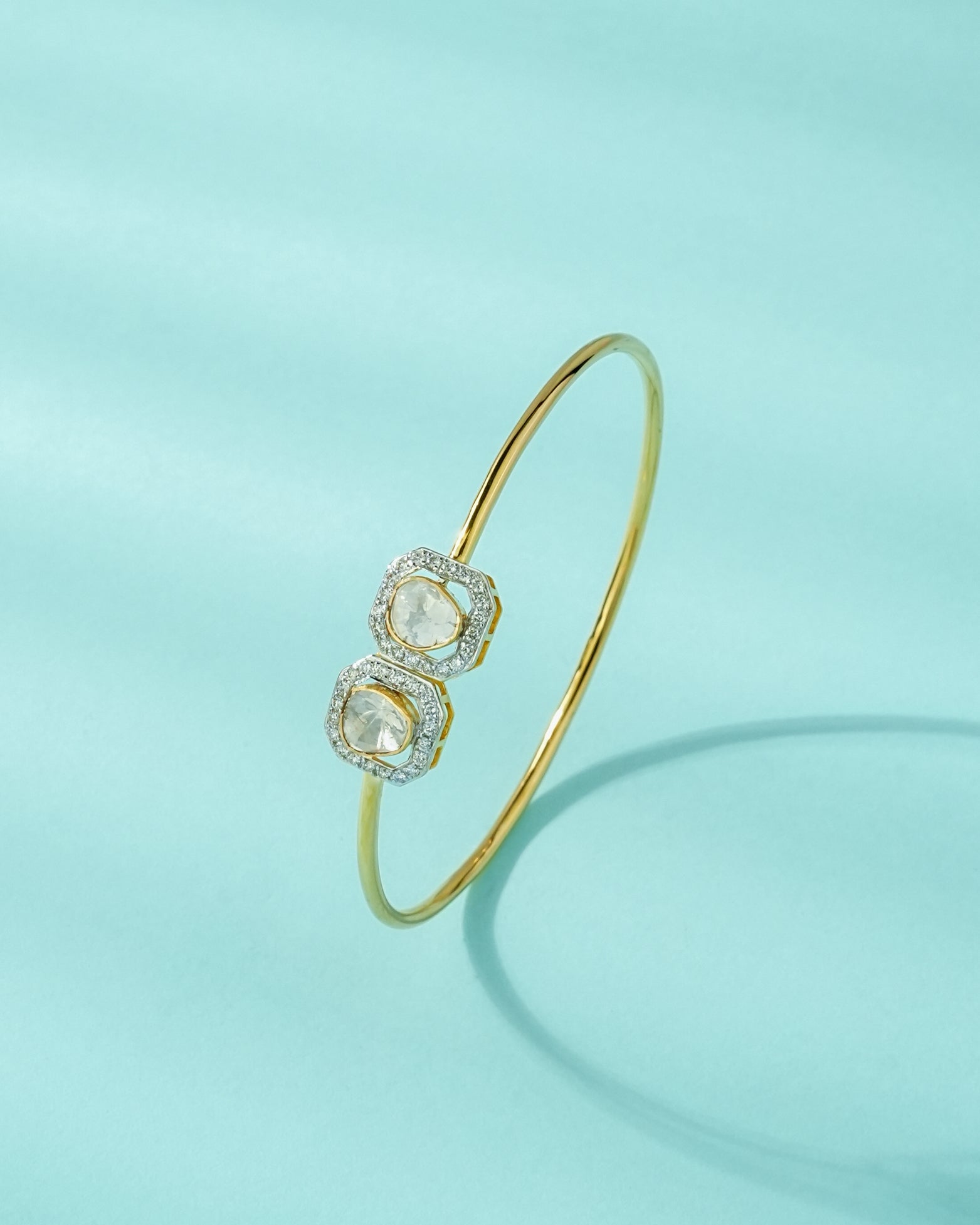 Kiara Polki And Diamond Loose Bracelet