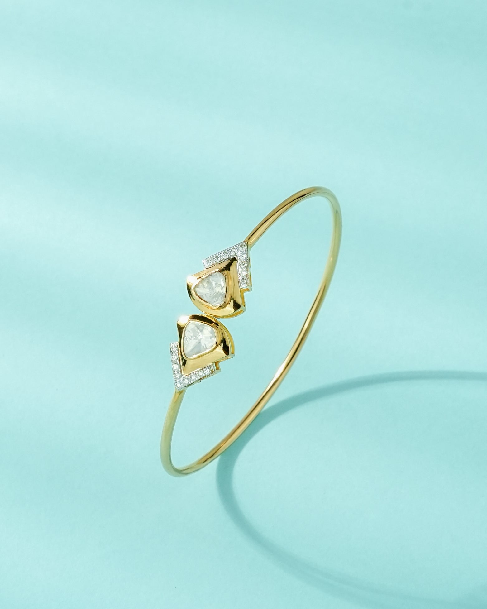 Avni Polki And Diamond Loose Bracelet