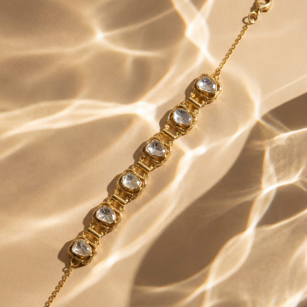 Aaradhya Polki Loose Bracelet