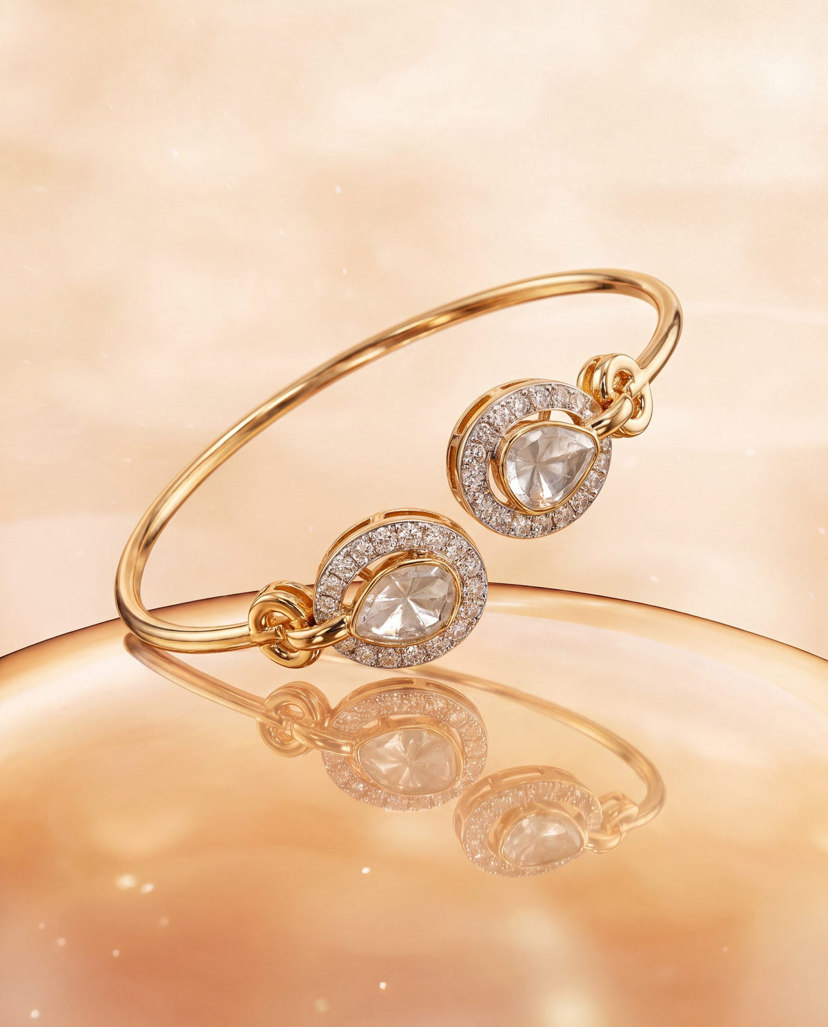 Asmara Polki And Diamond Bracelet