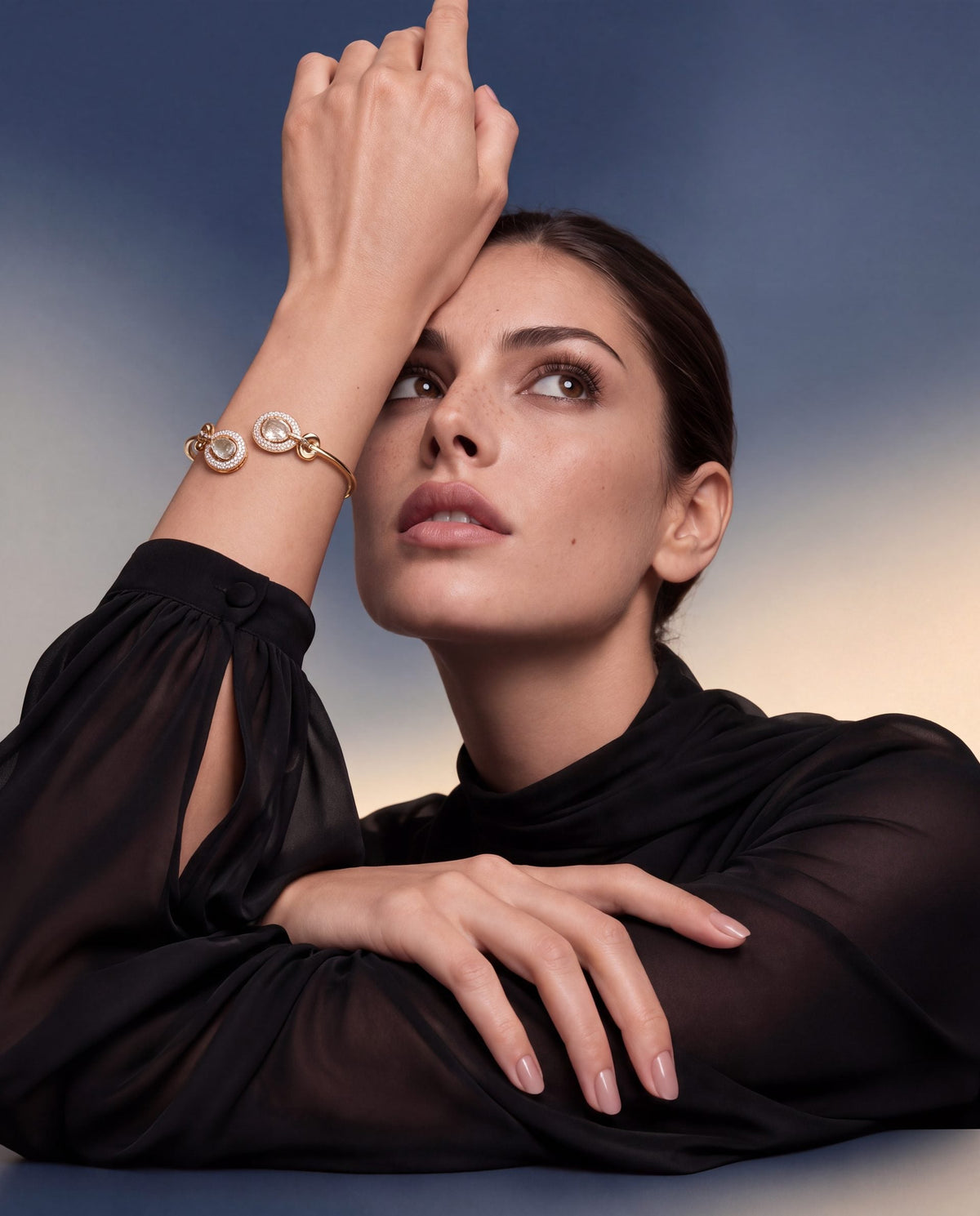 Asmara Polki And Diamond Bracelet