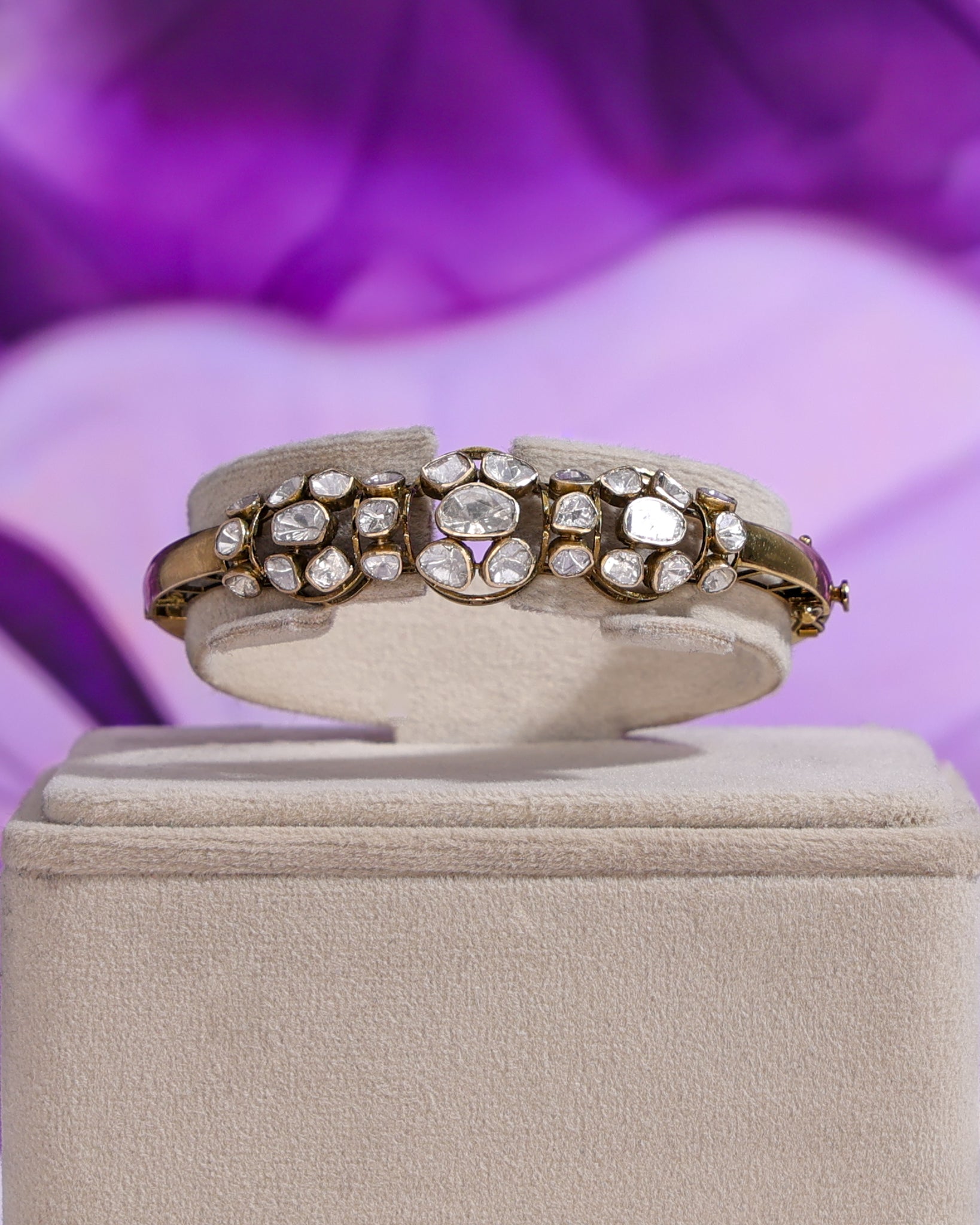 Lisa Polki And Diamond Bangle