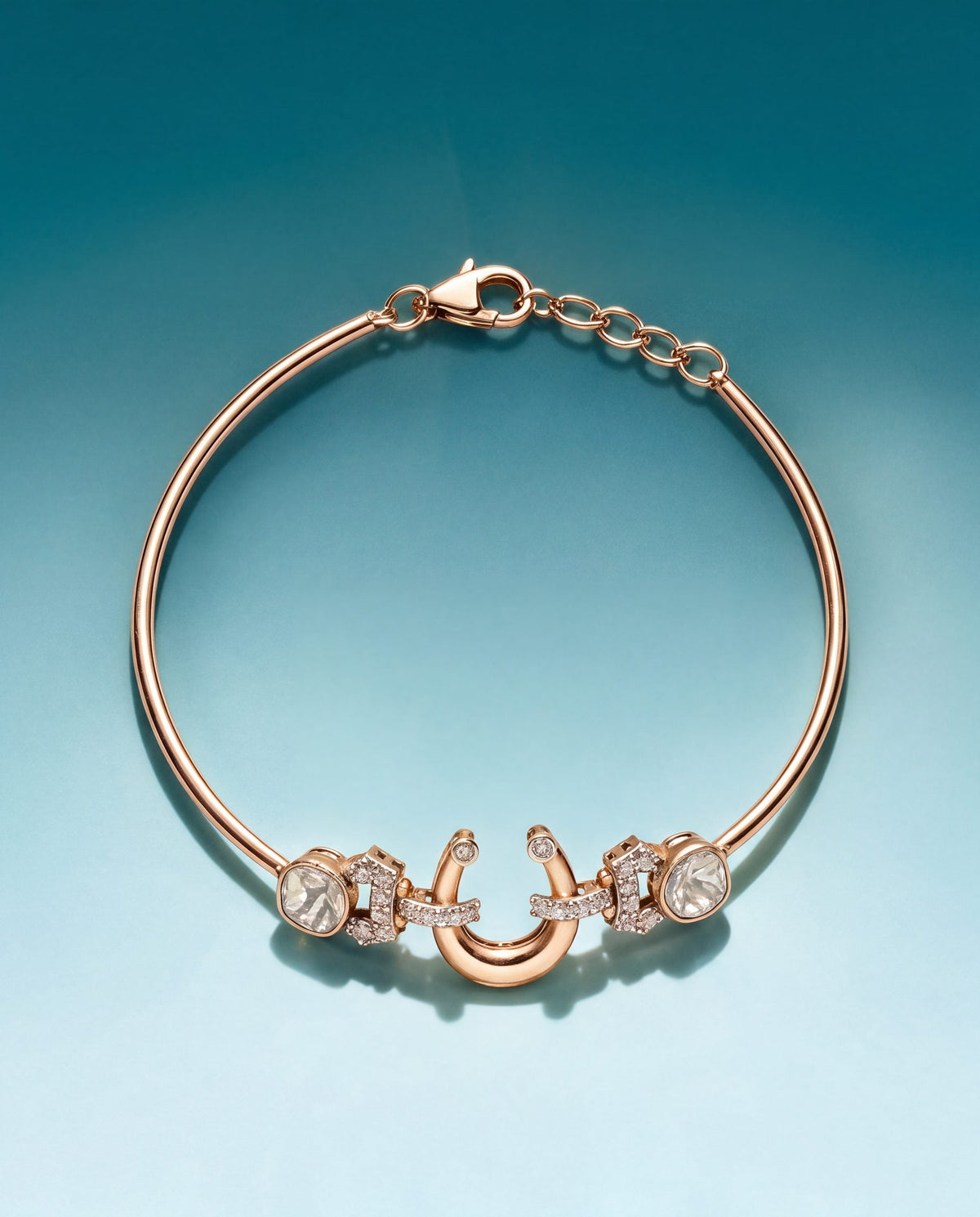 Mansi Polki And Diamond Loose Bracelet