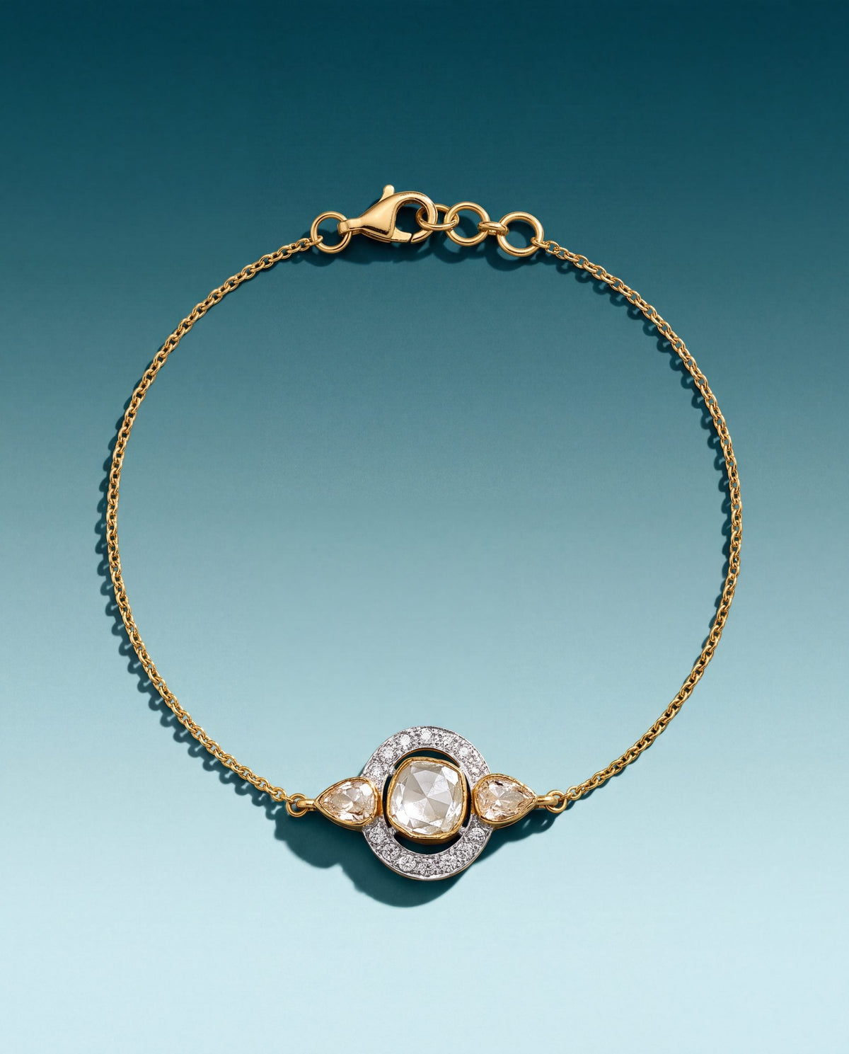 Avantika Polki And Diamond Loose Bracelet