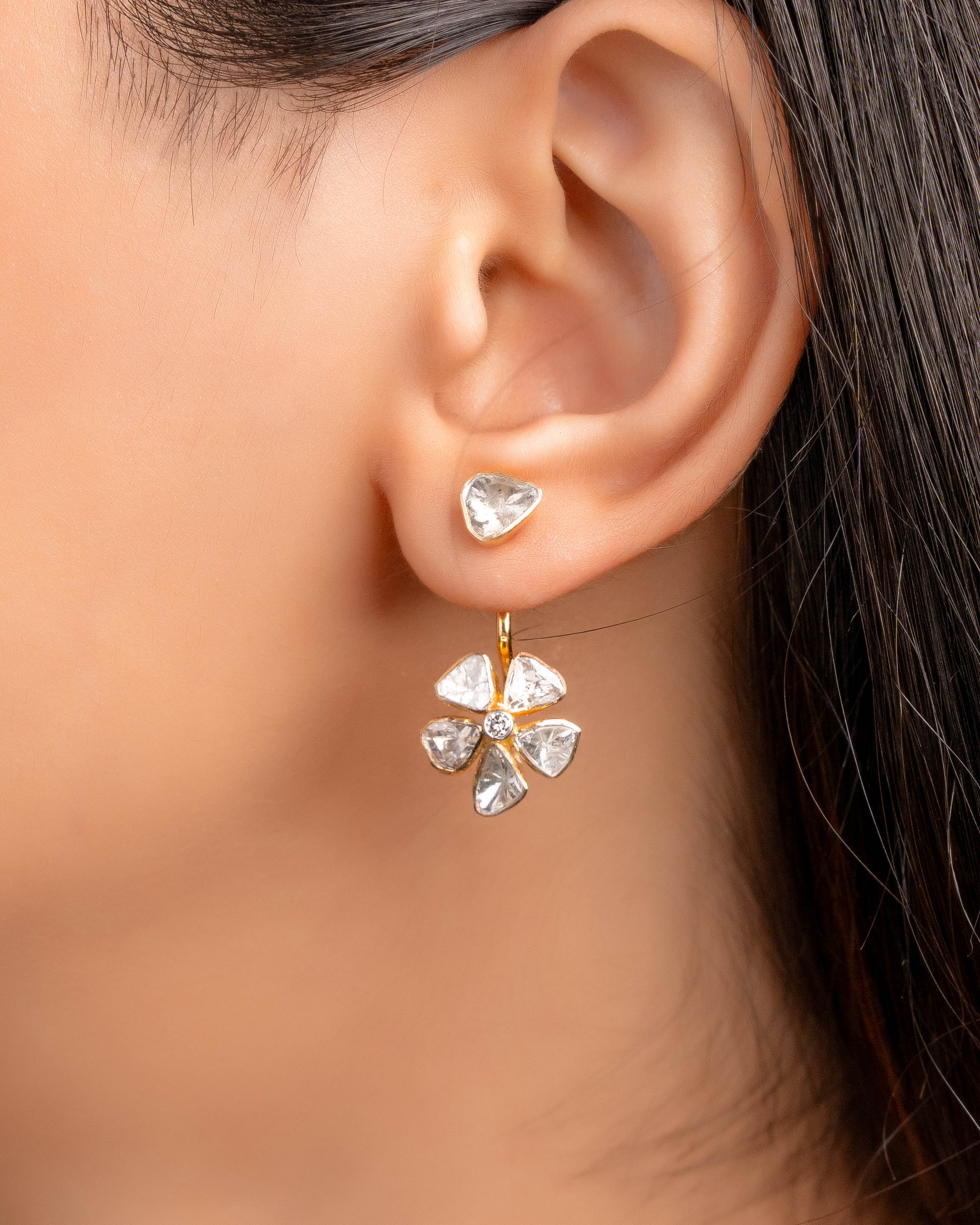 Valeria Polki And Diamond Tops