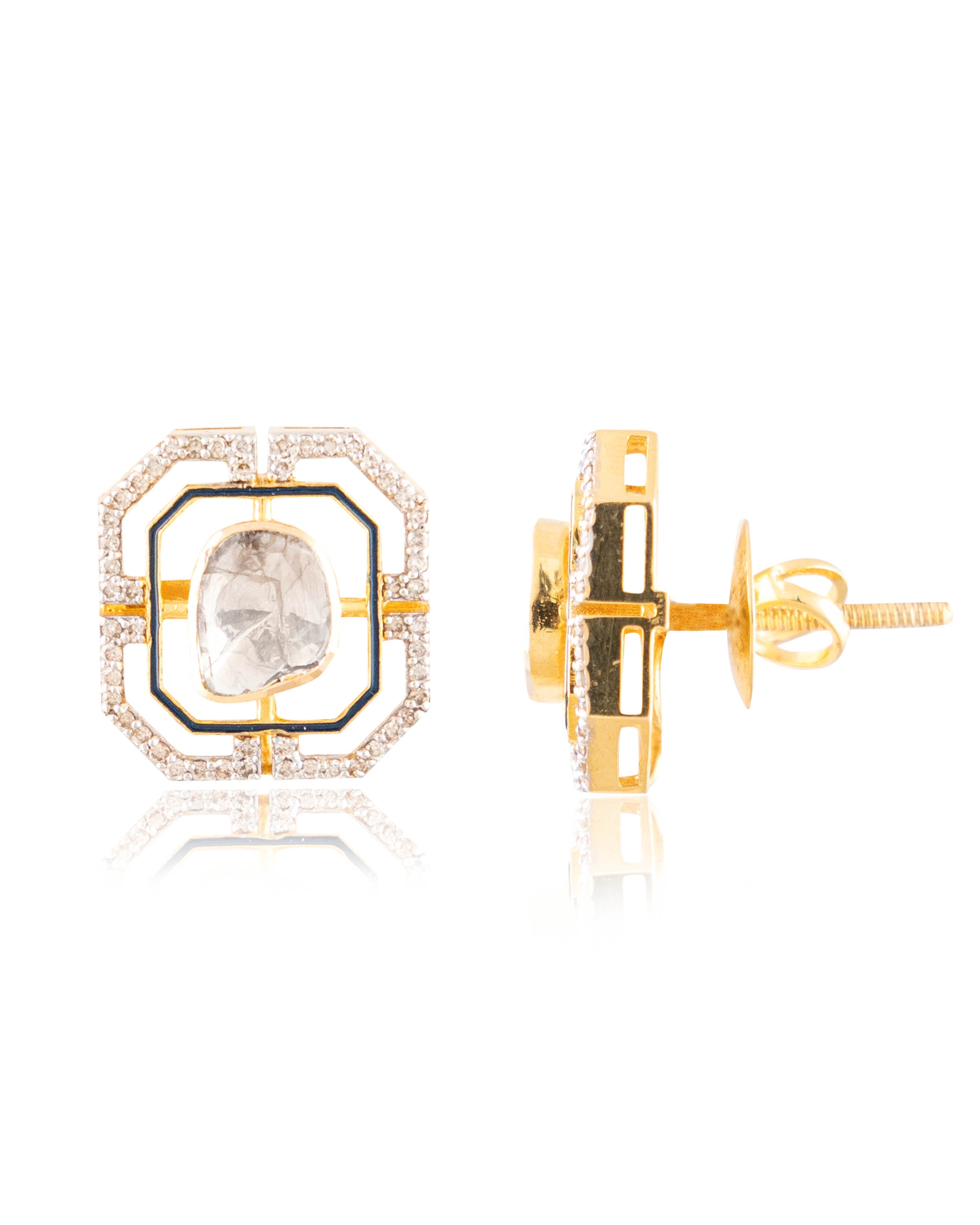 Maya Polki And Diamond Tops