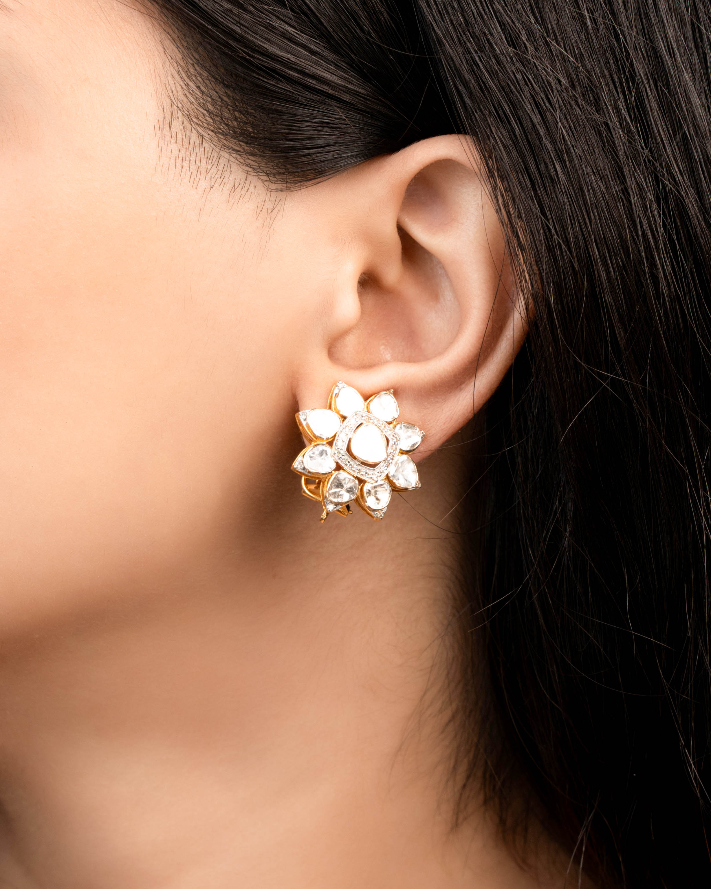 Tisha Bridal Polki And Diamond Set