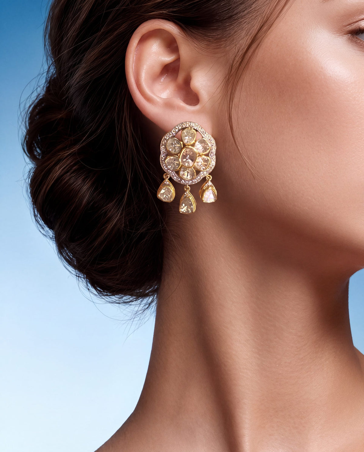 Samara Polki And Diamond Tops