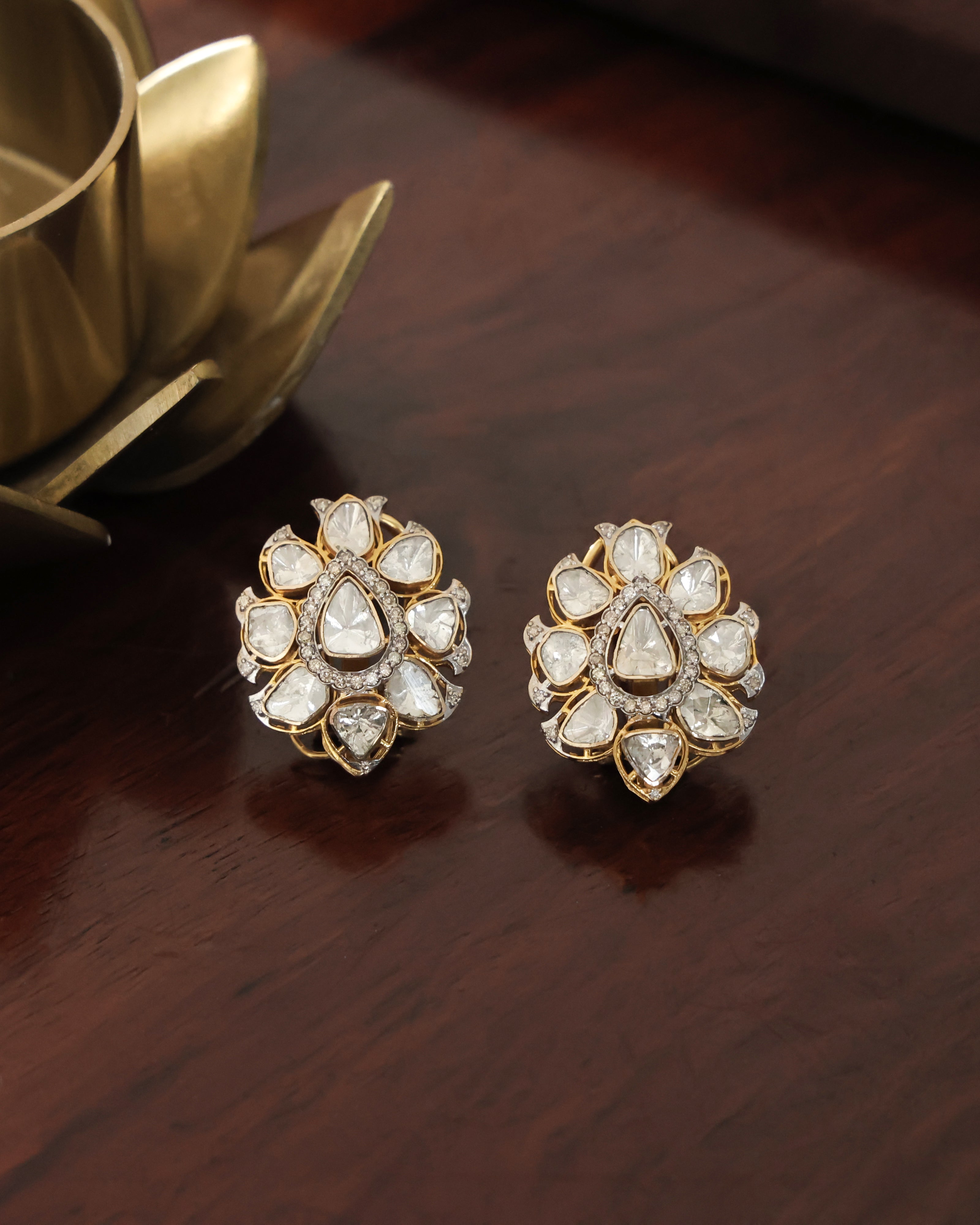 Sasha Polki And Diamond Tops