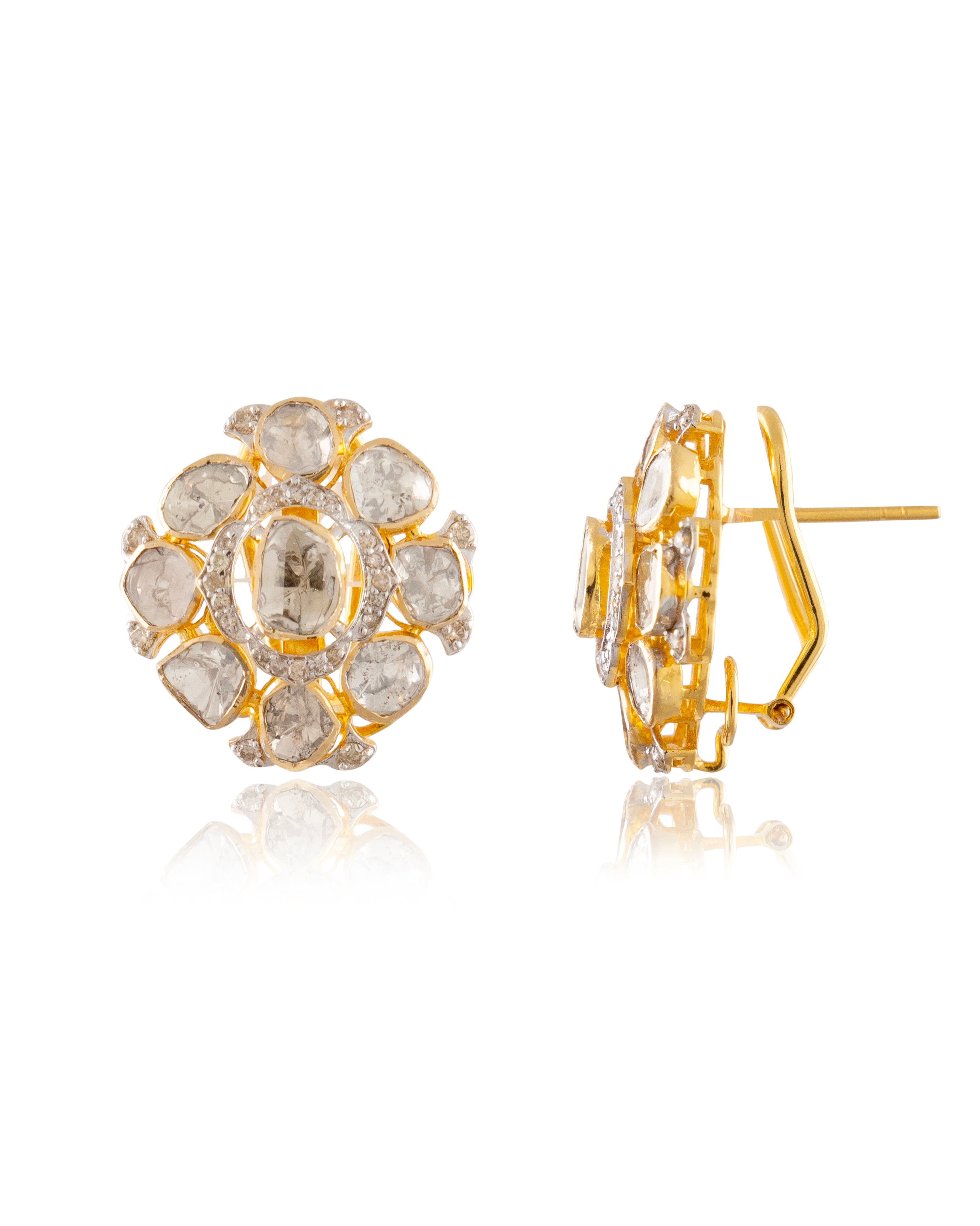 Minali Polki And Diamond Tops