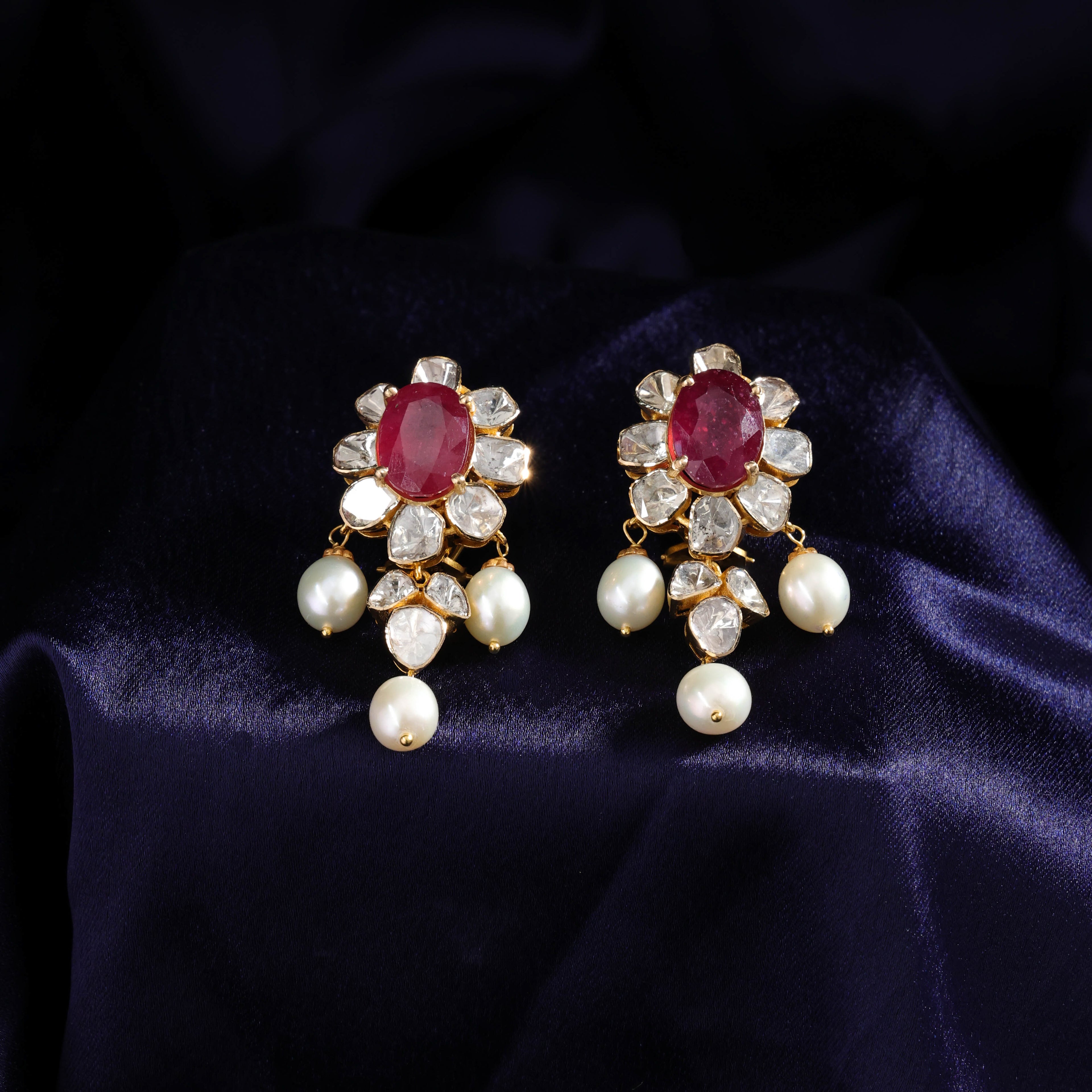 Colette Polki Long Earrings