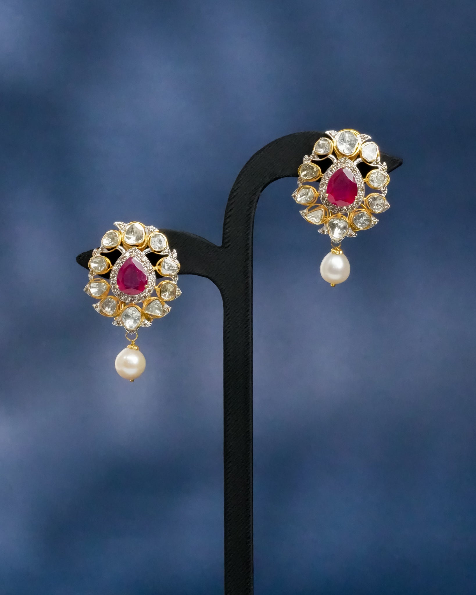 Aadwidha Polki And Diamond Tops