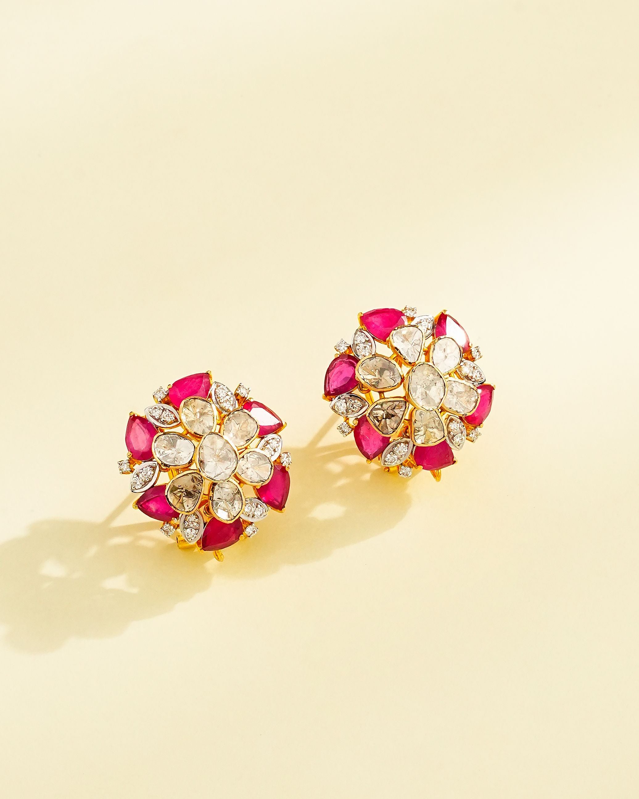 Etasha Polki And Diamond Tops