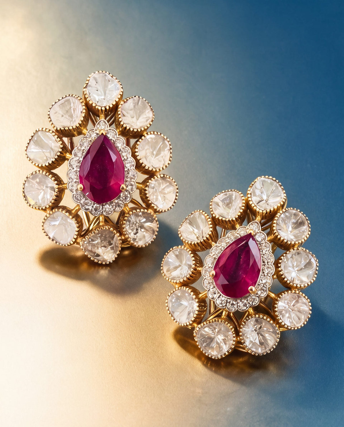 Nitya Polki And Diamond Tops