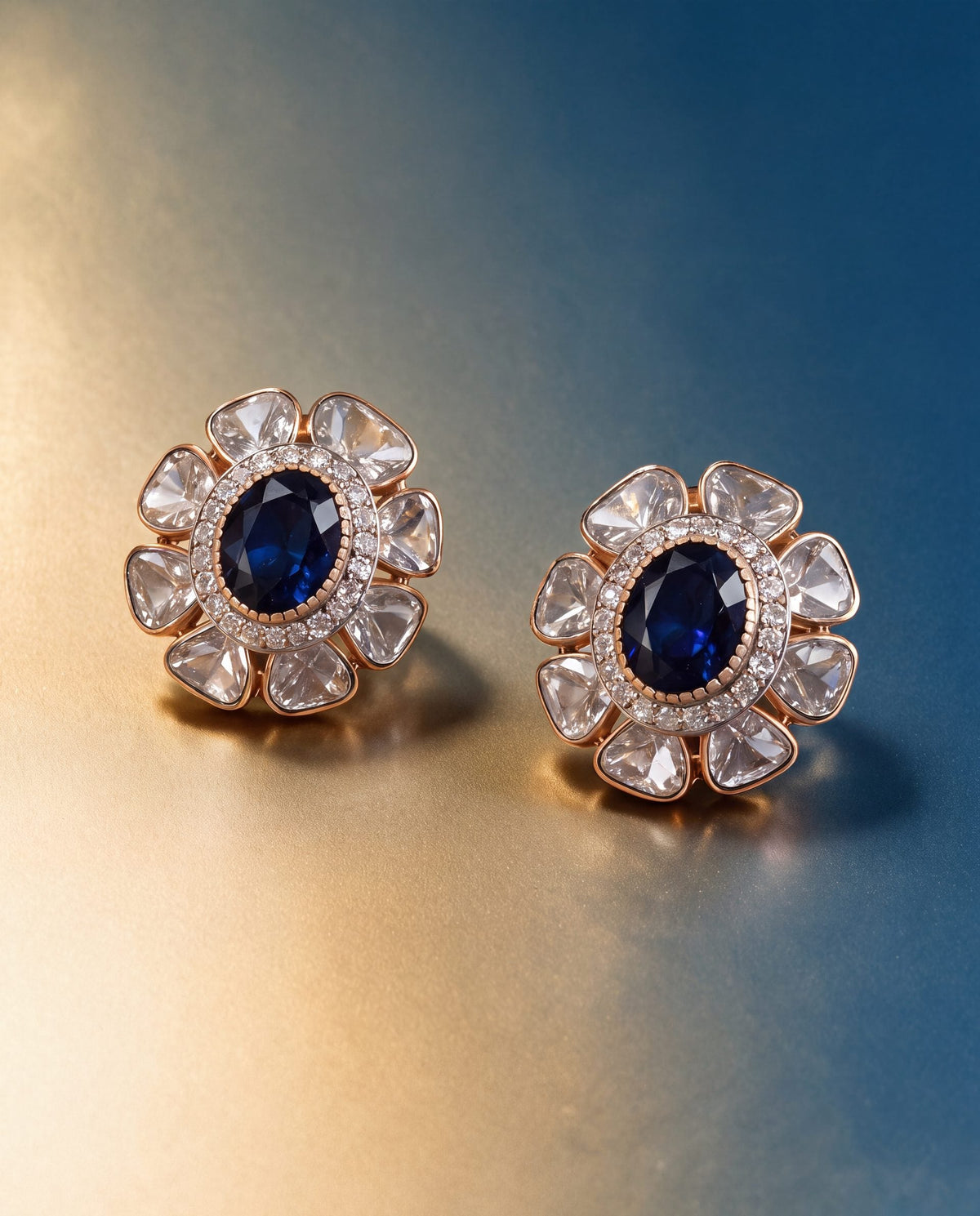 Latika Polki And Diamond Tops