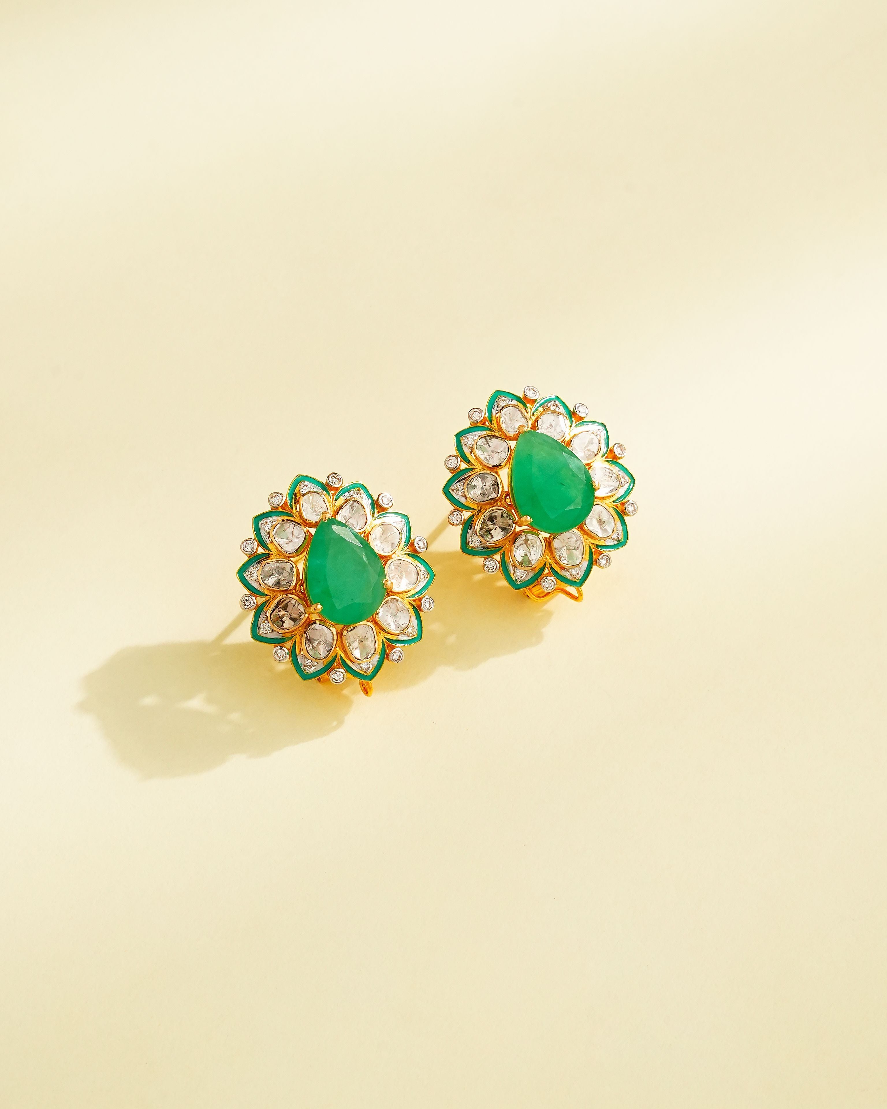 Kalyani Polki And Diamond Tops