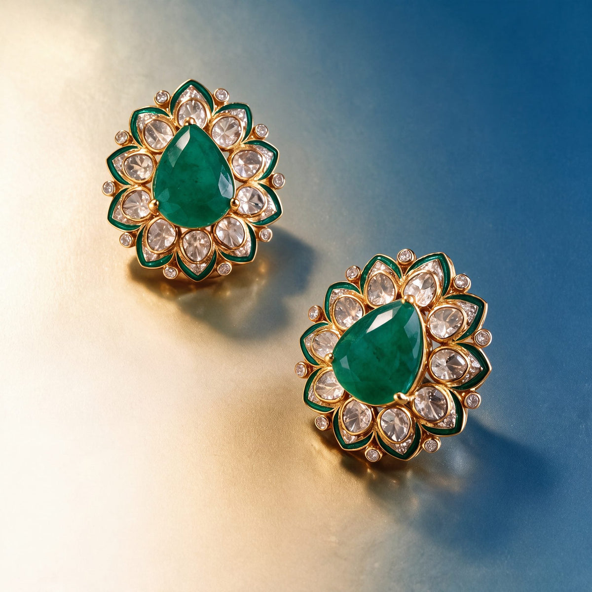 Kalyani Polki And Diamond Tops