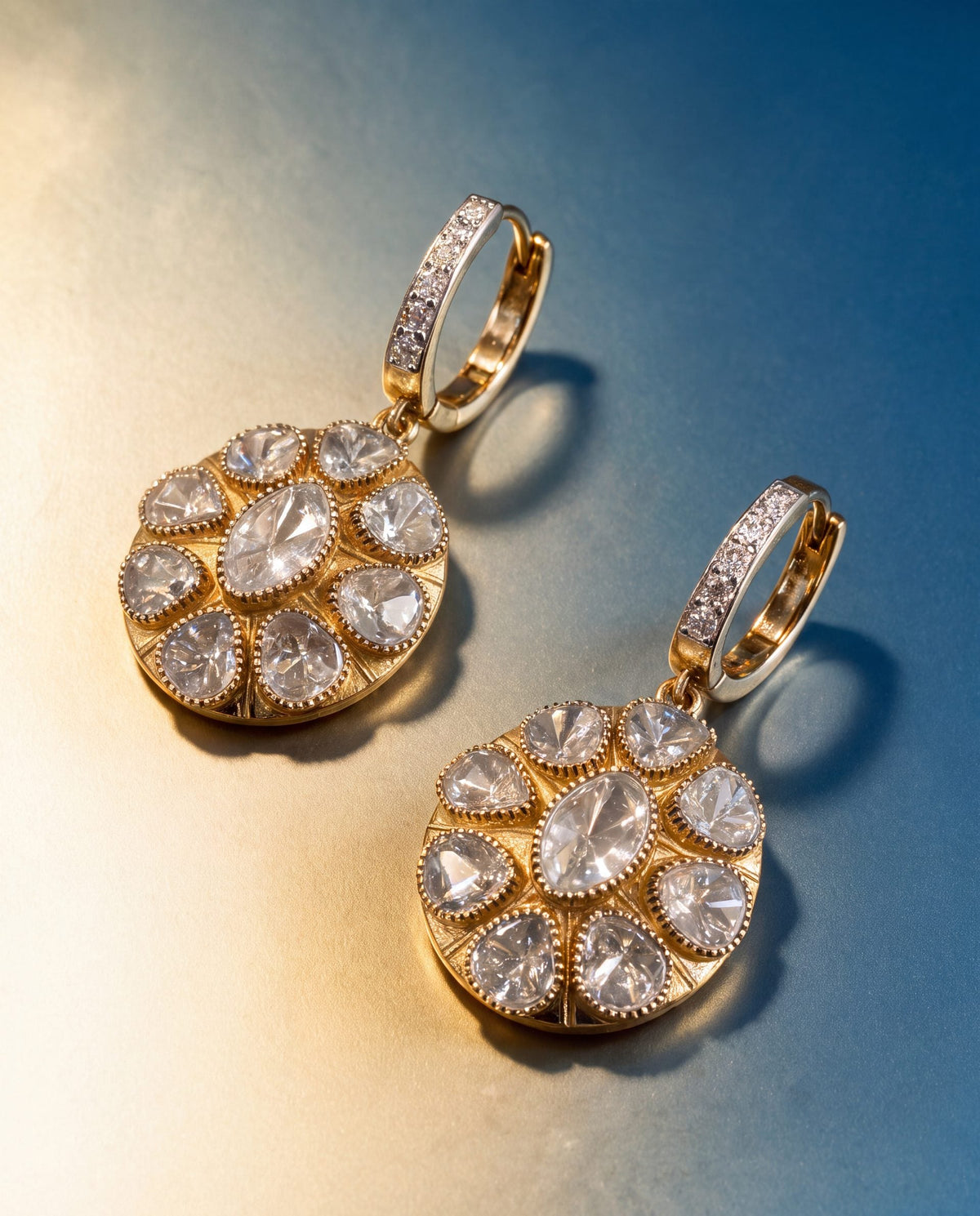 Meenal Polki And Diamond Tops