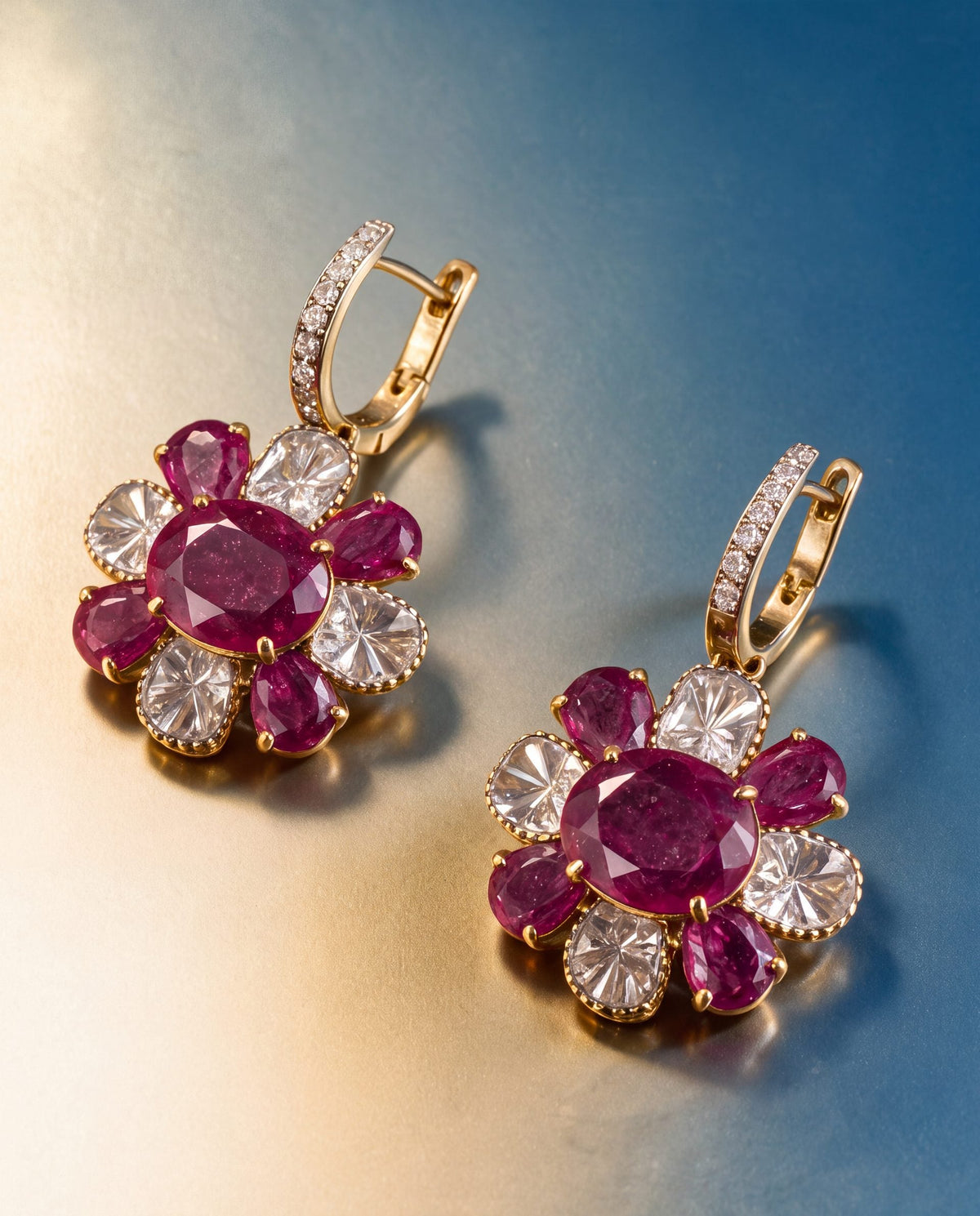Amita Polki And Diamond Tops