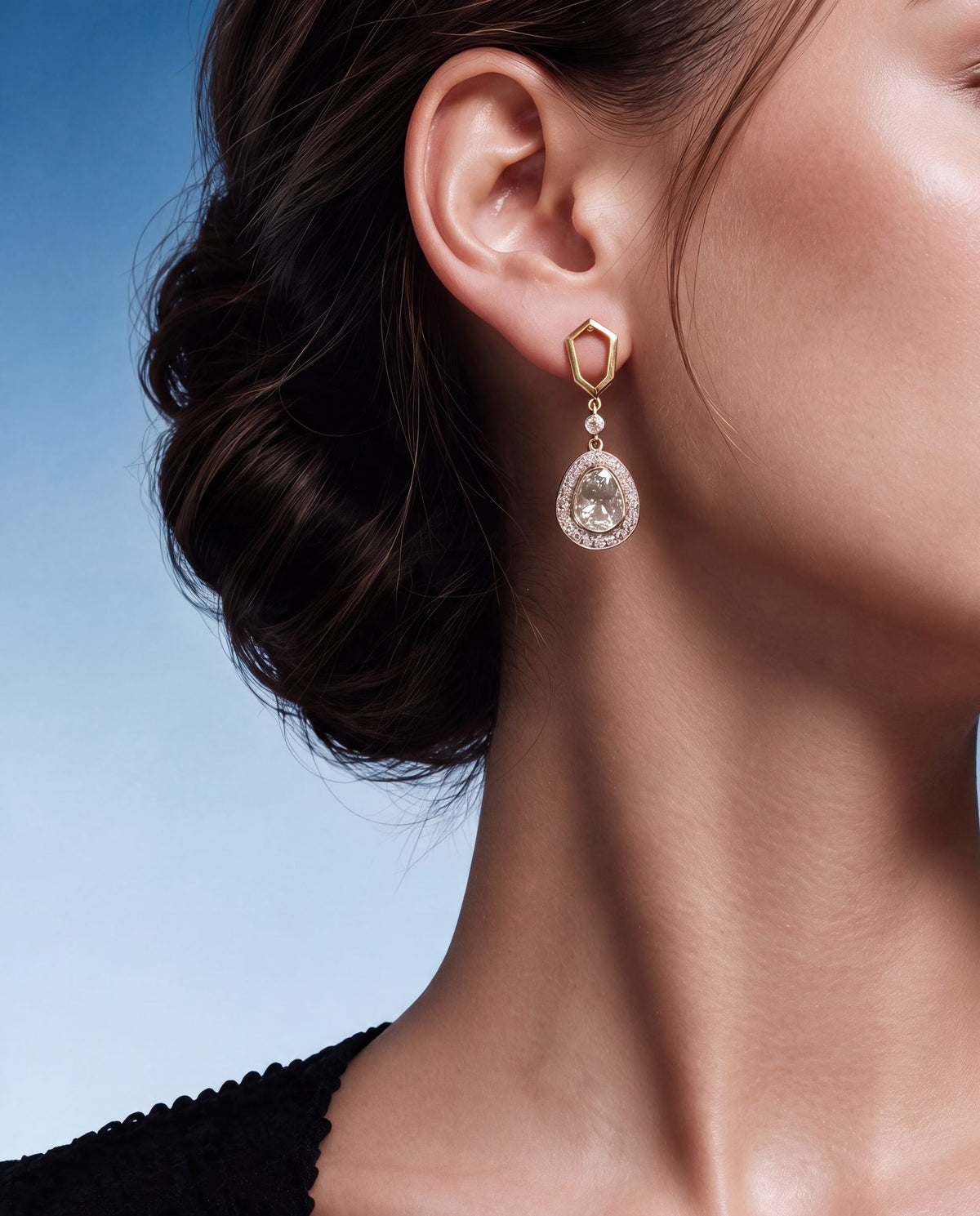 Shivya Polki And Diamond Tops
