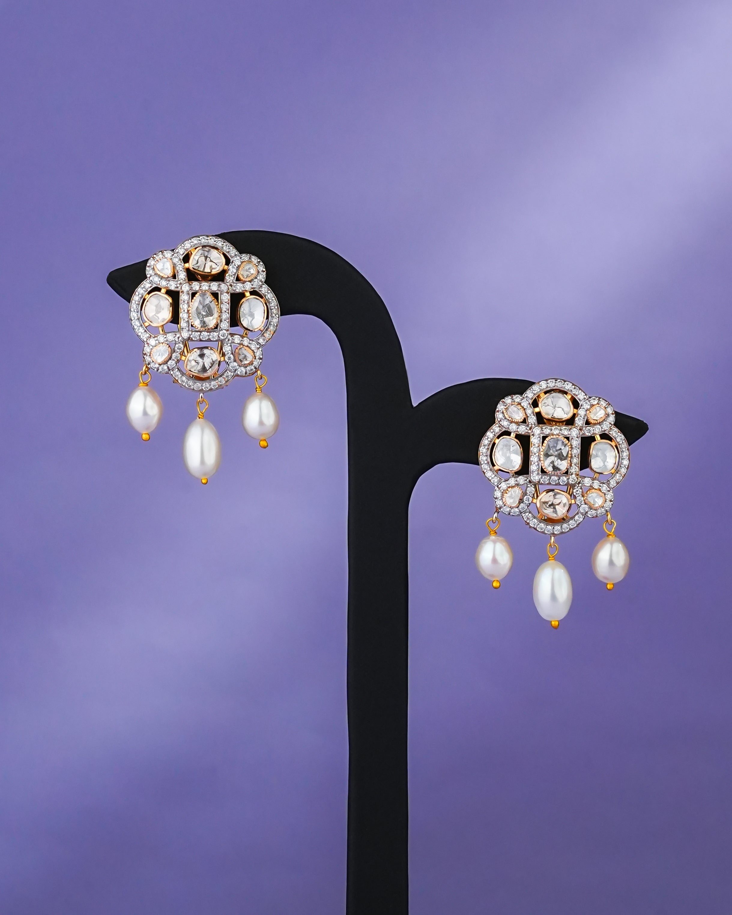 Gisla Polki And Diamond Tops