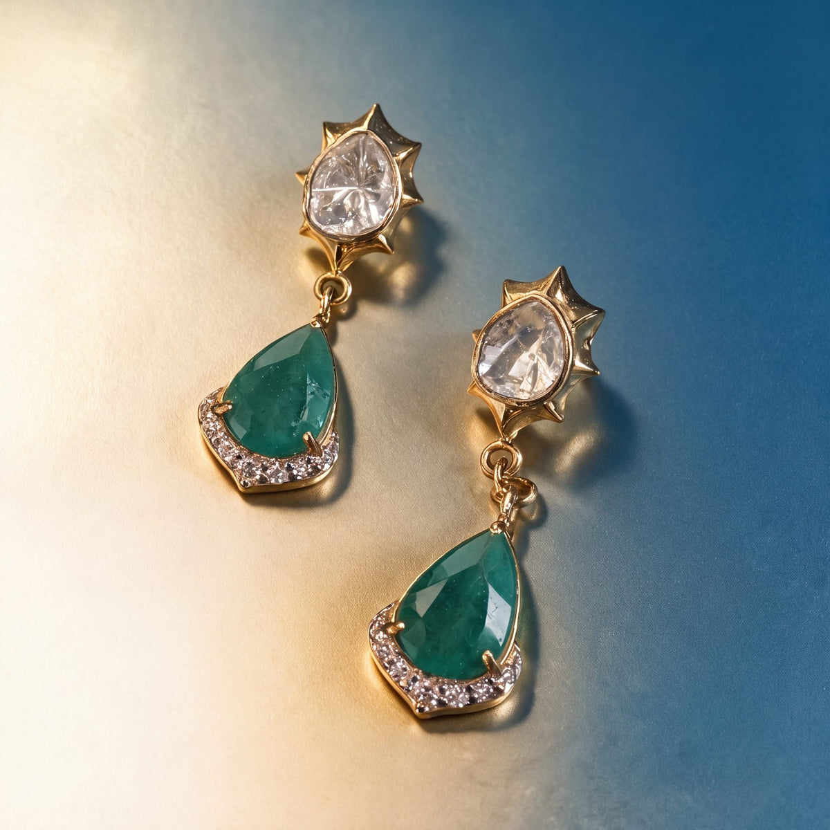 Minakshi Polki And Diamond Tops