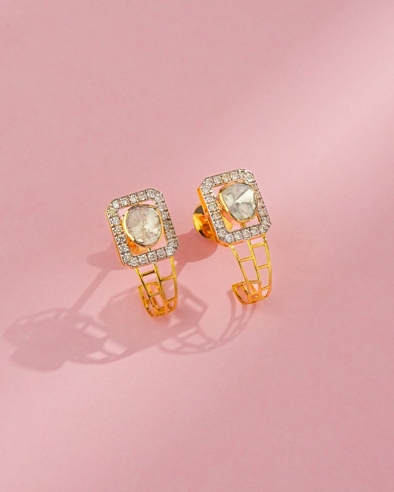 Viha Polki And Diamond Tops