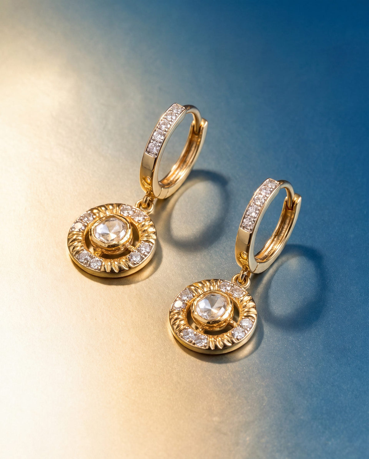 Ira Polki And Diamond Hoops