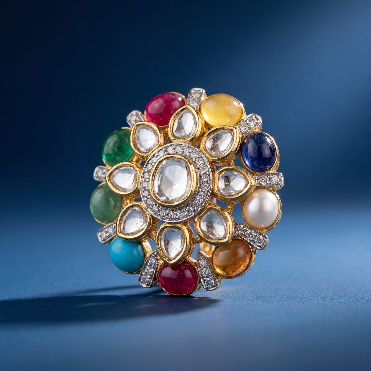 Lalita Polki And Diamond Tops