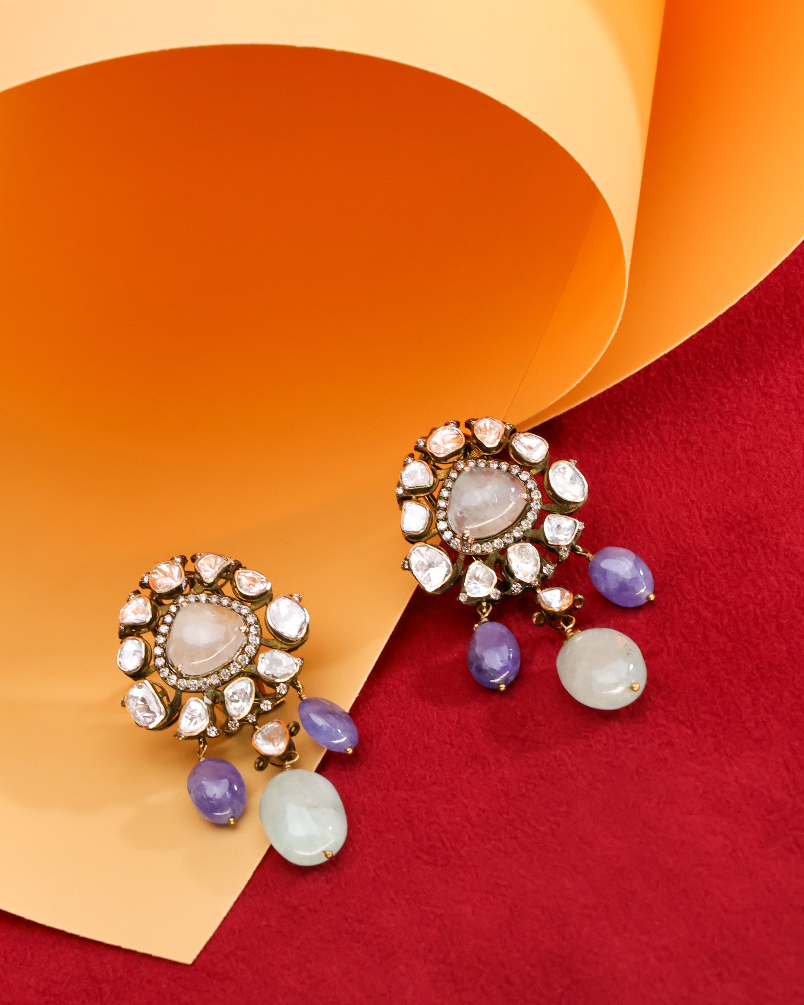 Kylie Polki And Diamond Tops