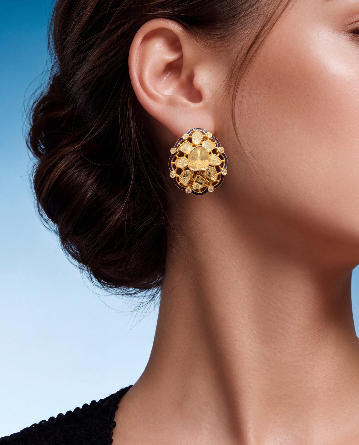 Selara Polki And Diamond Tops
