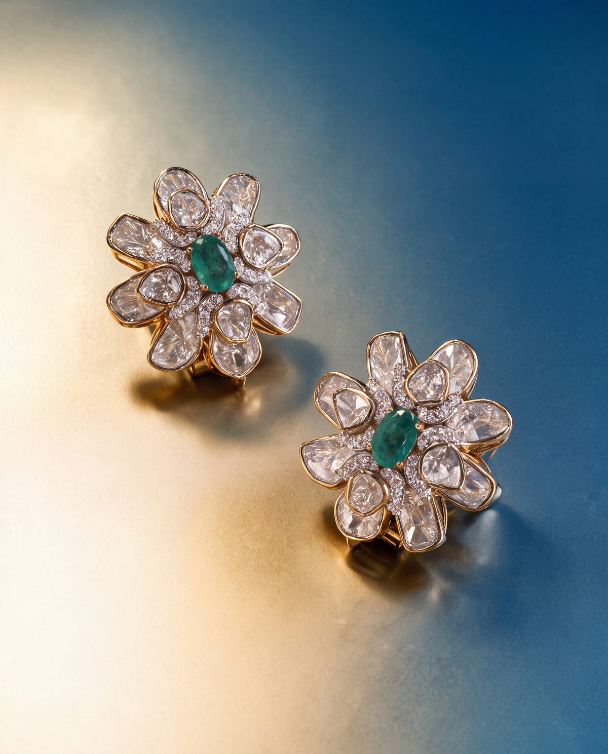 Kaavya Polki And Diamond Tops