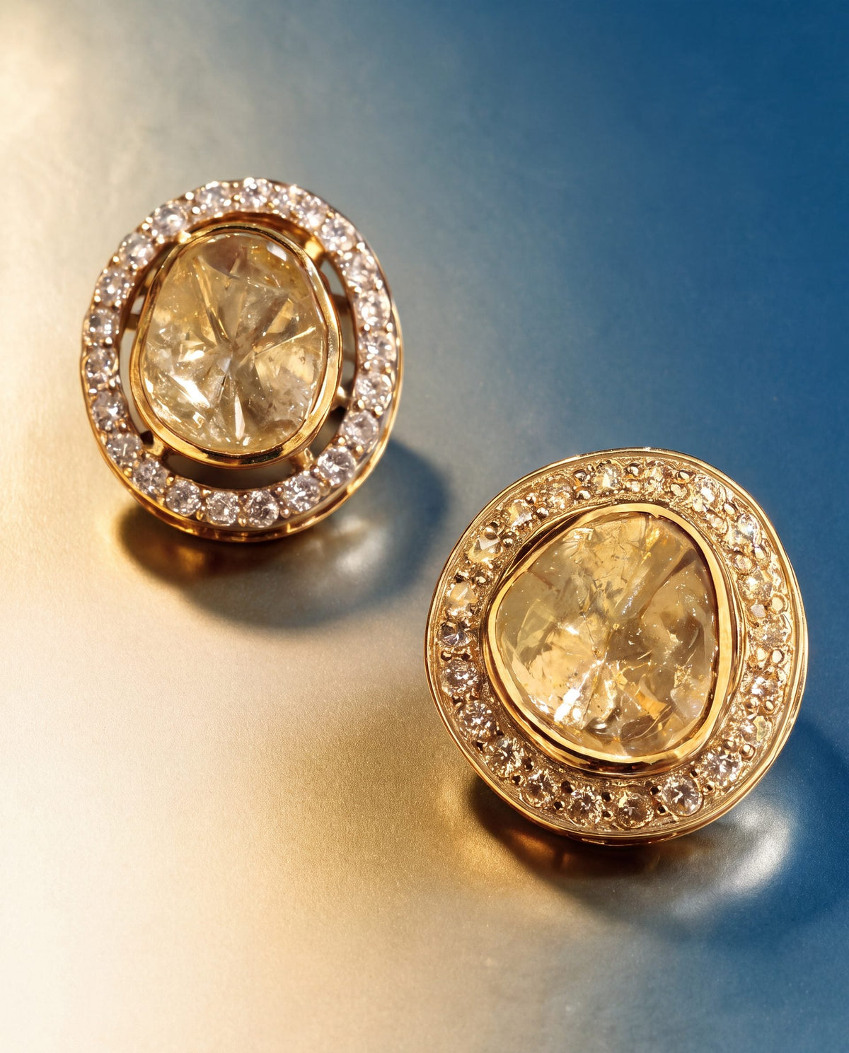 Nirvi Polki And Diamond Tops