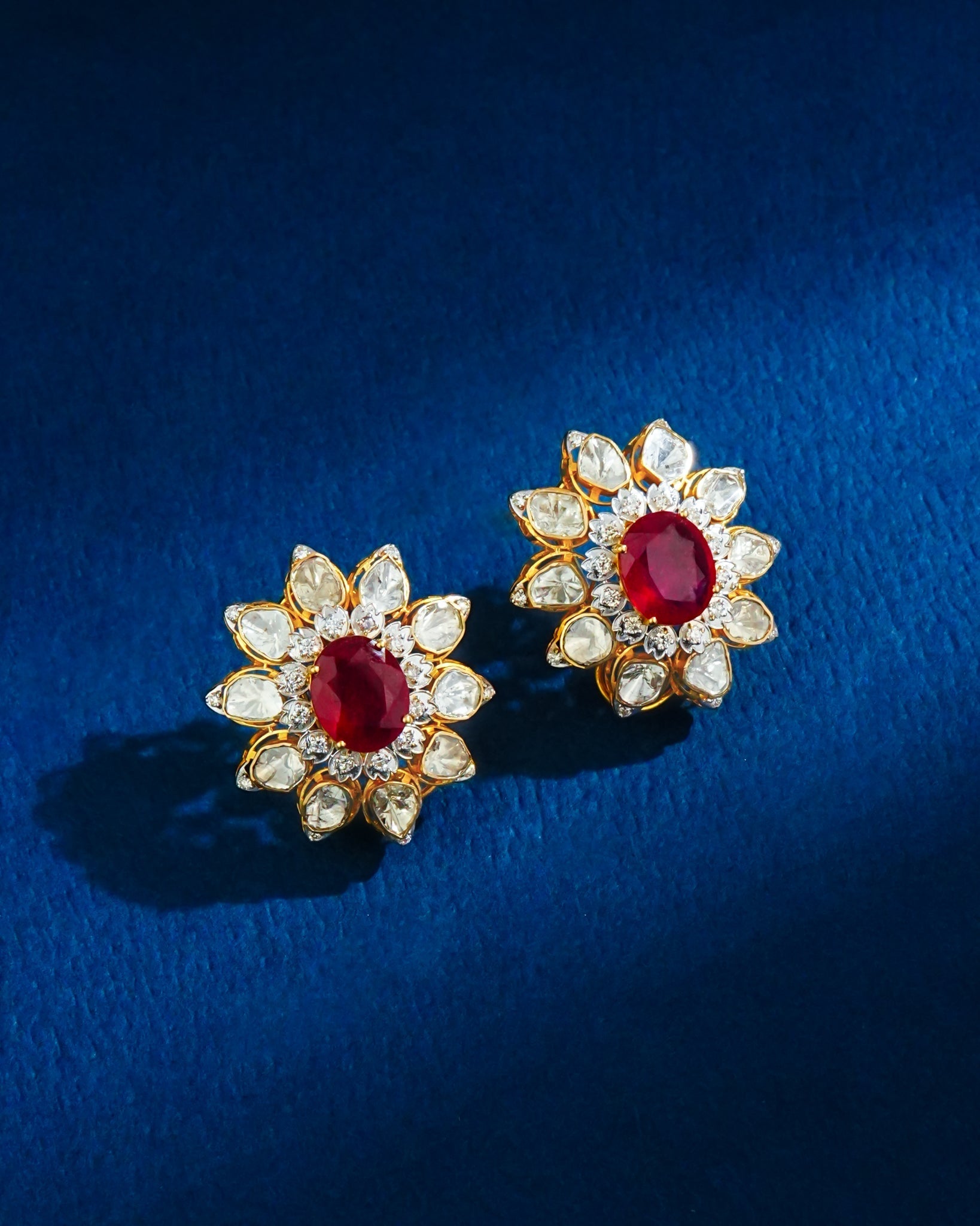 Poonam Polki And Diamond Tops